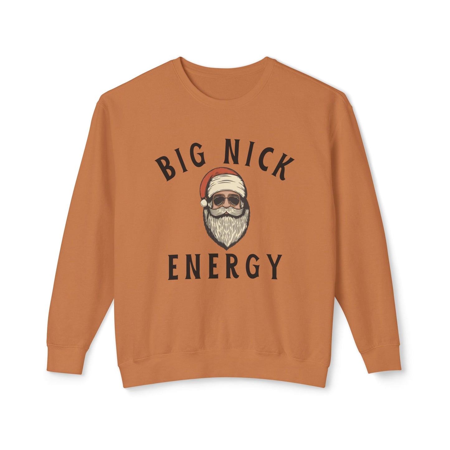 Unisex Crewneck Sweatshirt - Big Nick Energy Christmas Apparel