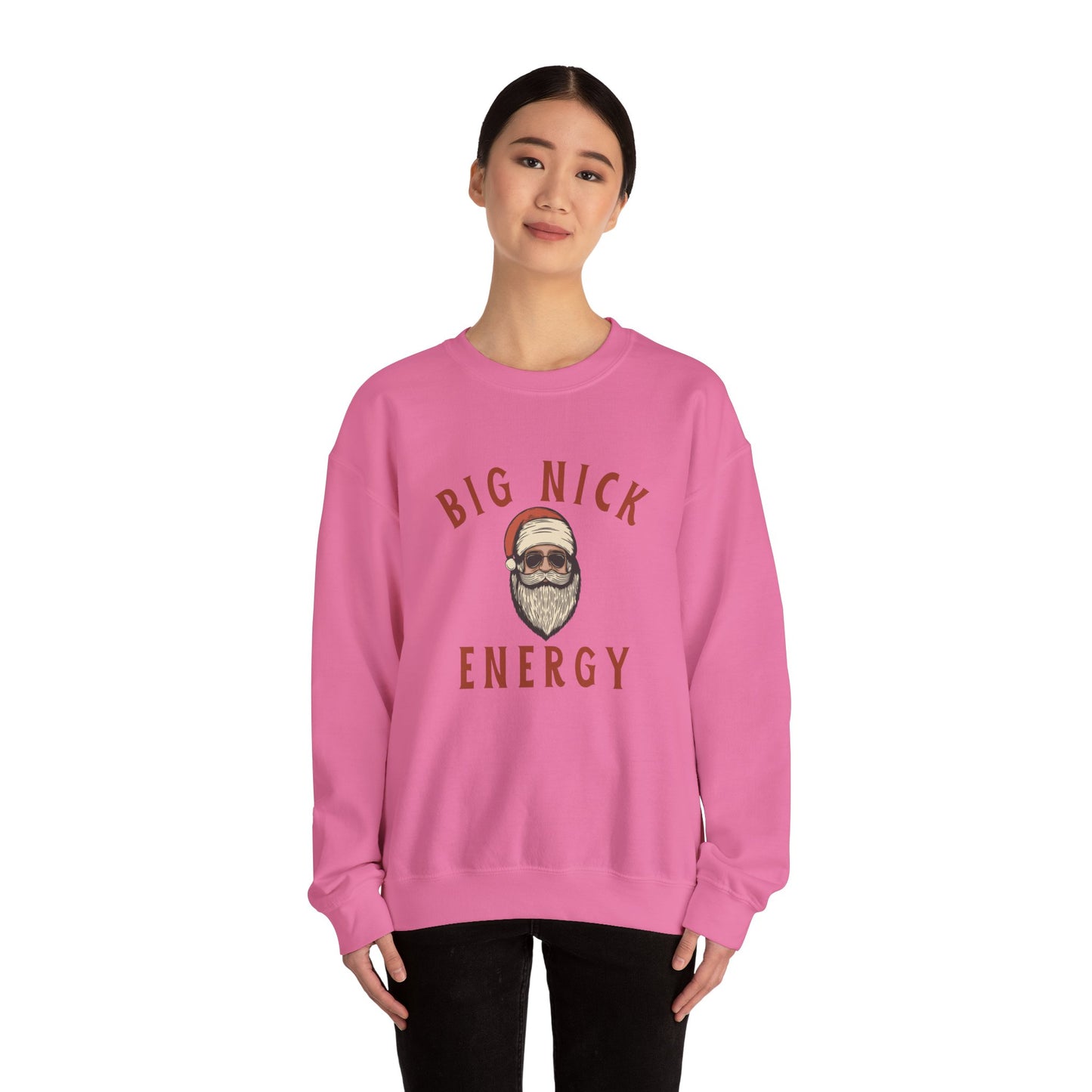 Big Nick Energy Unisex Heavy Blend™ Crewneck Sweatshirt - Perfect for Holiday Cheer