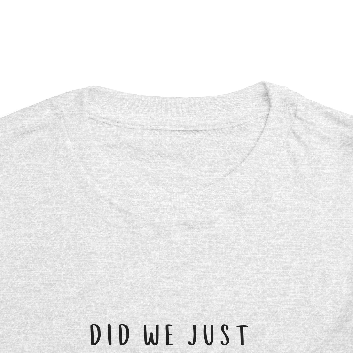 Toddler Short Sleeve Tee - "Did We Just Become Best Friends?" - Cute Friendship Shirt for Kids