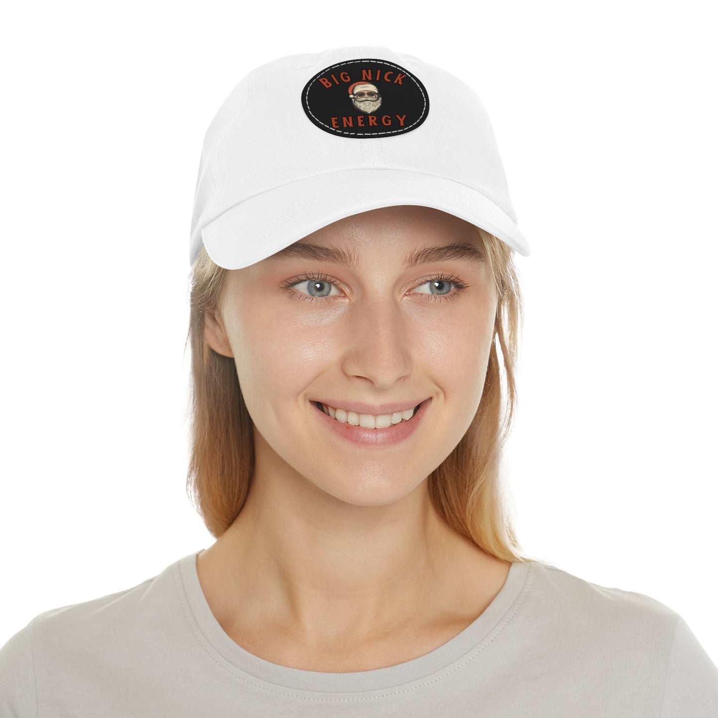 Big Nick Energy Dad Hat with Leather Patch