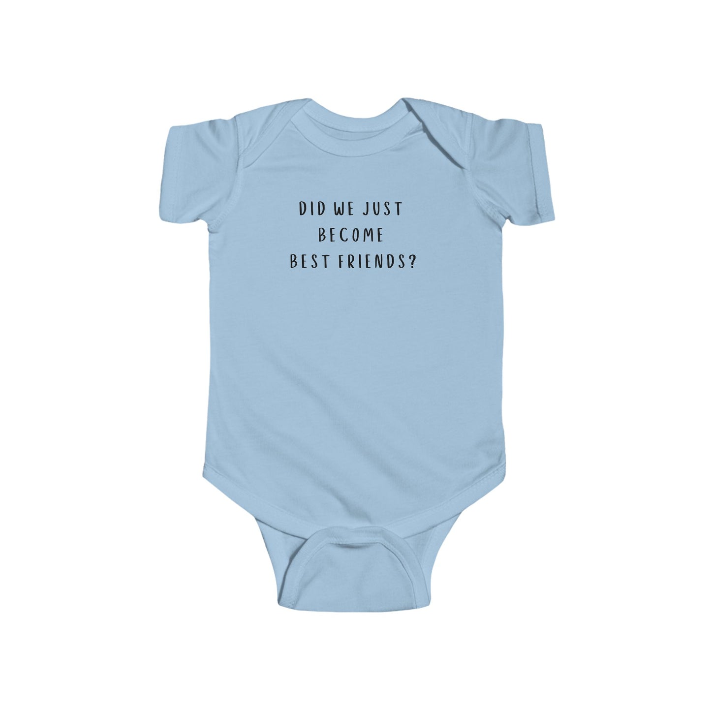 Best Friends Infant Bodysuit - Cute Yellow Onesie for Baby