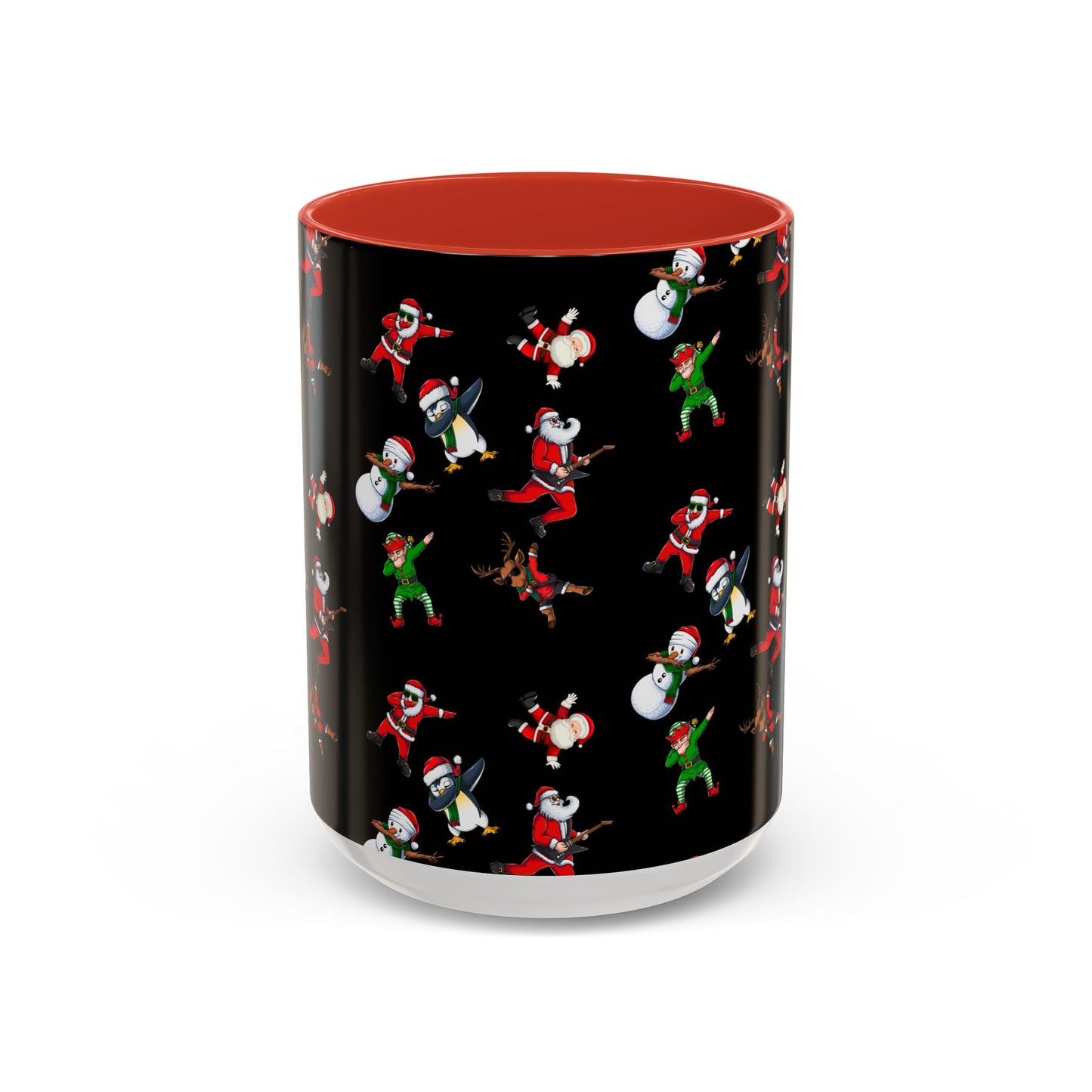 Festive Santa and Friends Coffee Mug - 11oz & 15oz