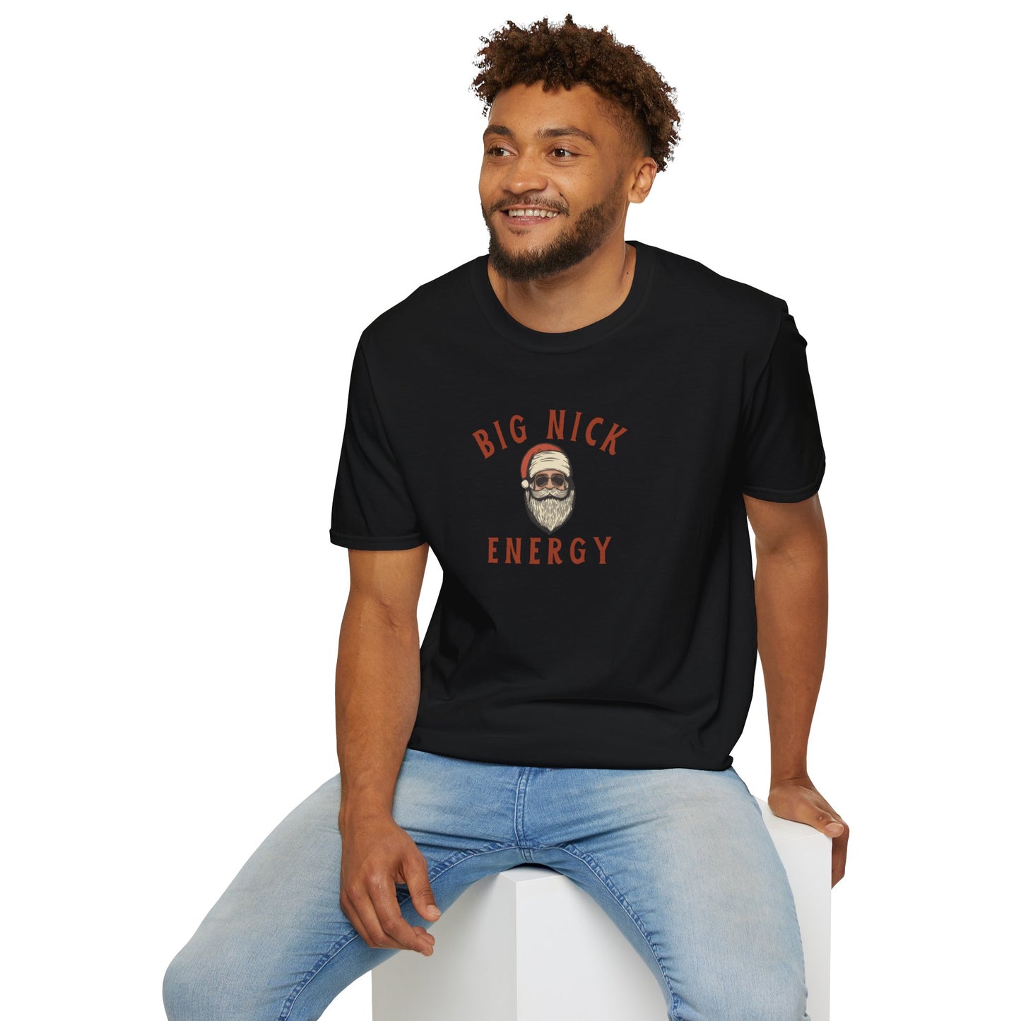 Big Nick Energy Unisex Softstyle T-Shirt - Fun & Energetic Summer Wear