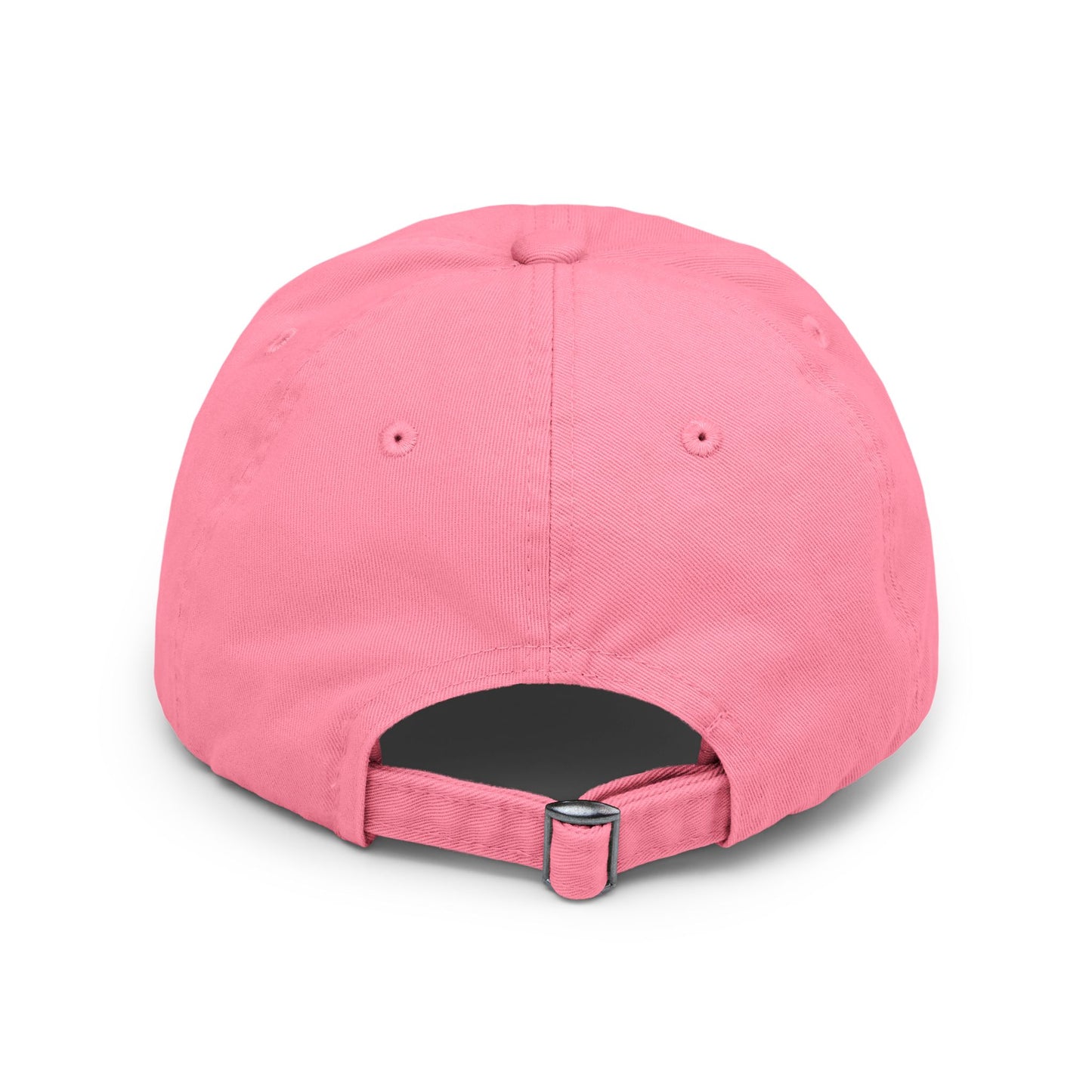 Canada Flag Distressed Cap - Unisex Pink Hat for Casual Style