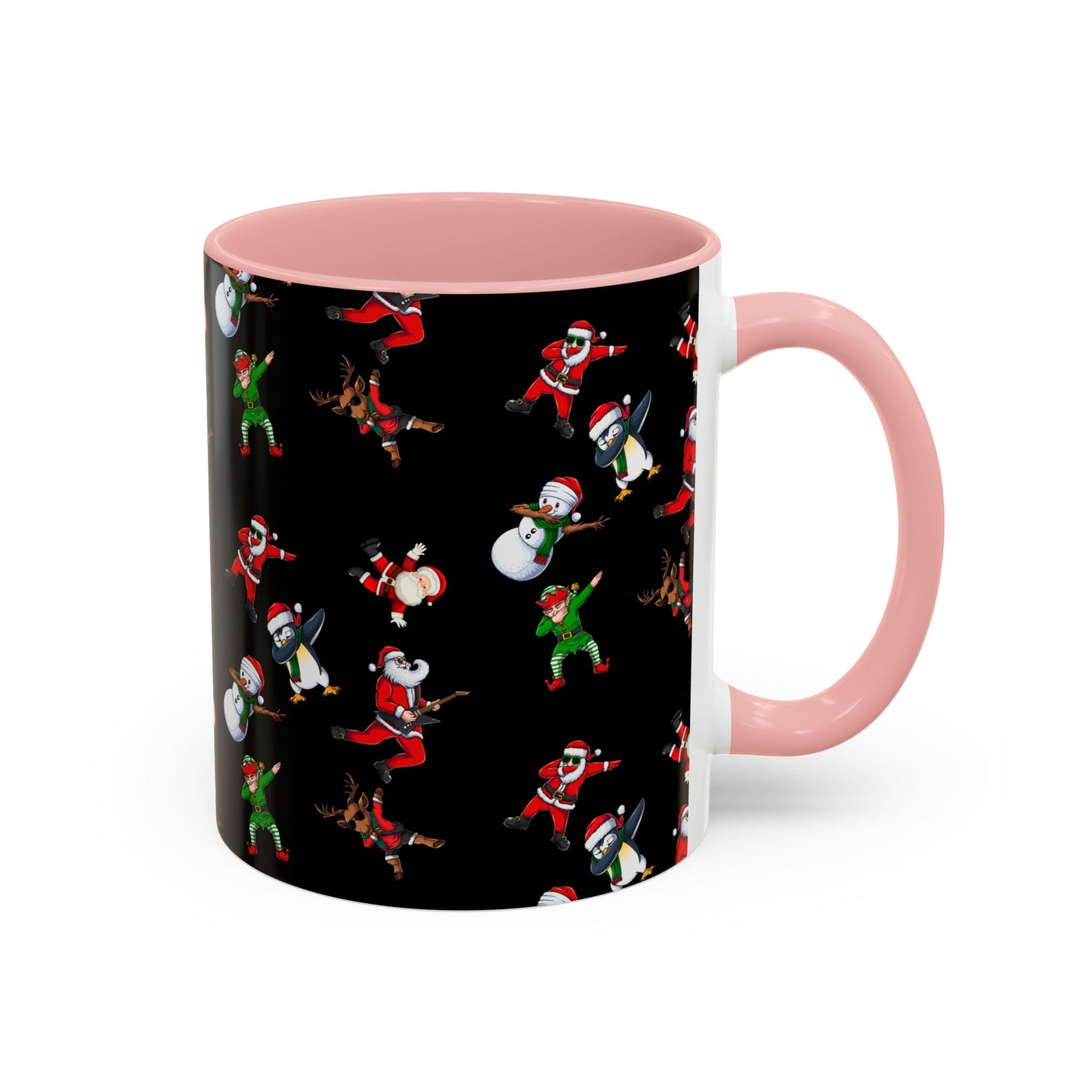 Festive Santa and Friends Coffee Mug - 11oz & 15oz