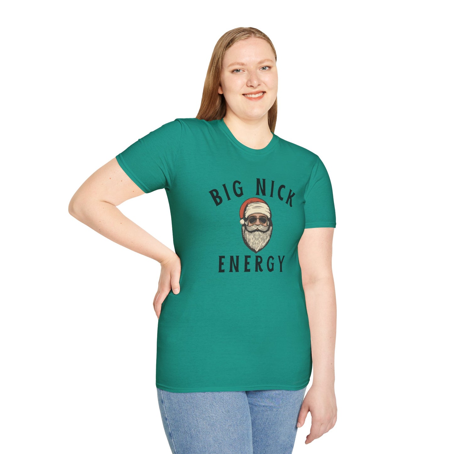 Big Nick Energy Unisex Softstyle T-Shirt - Fun & Casual Graphic Tee