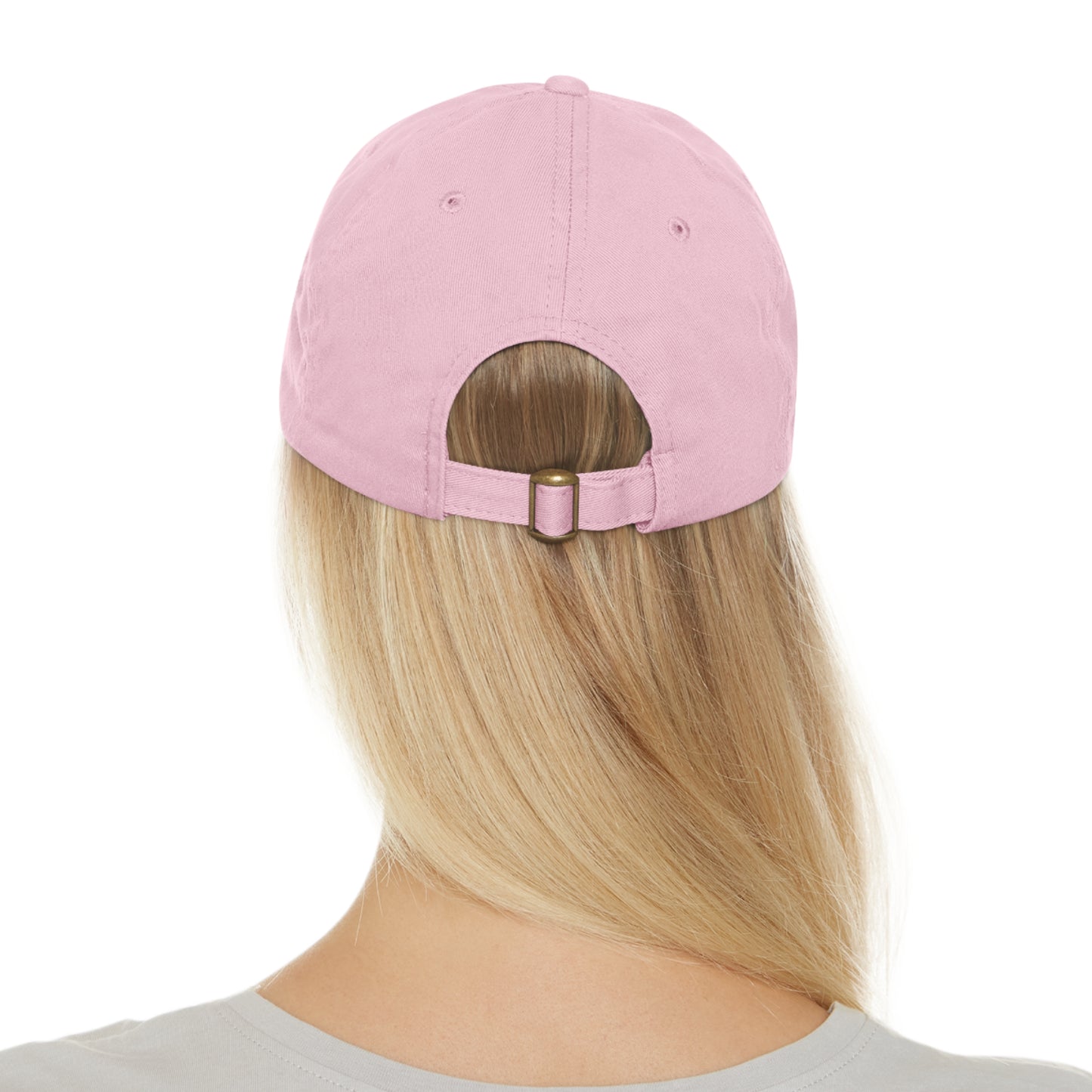 Funny Dad Hat with Leather Patch - 'Please Don't Pet Me, I'm Working'