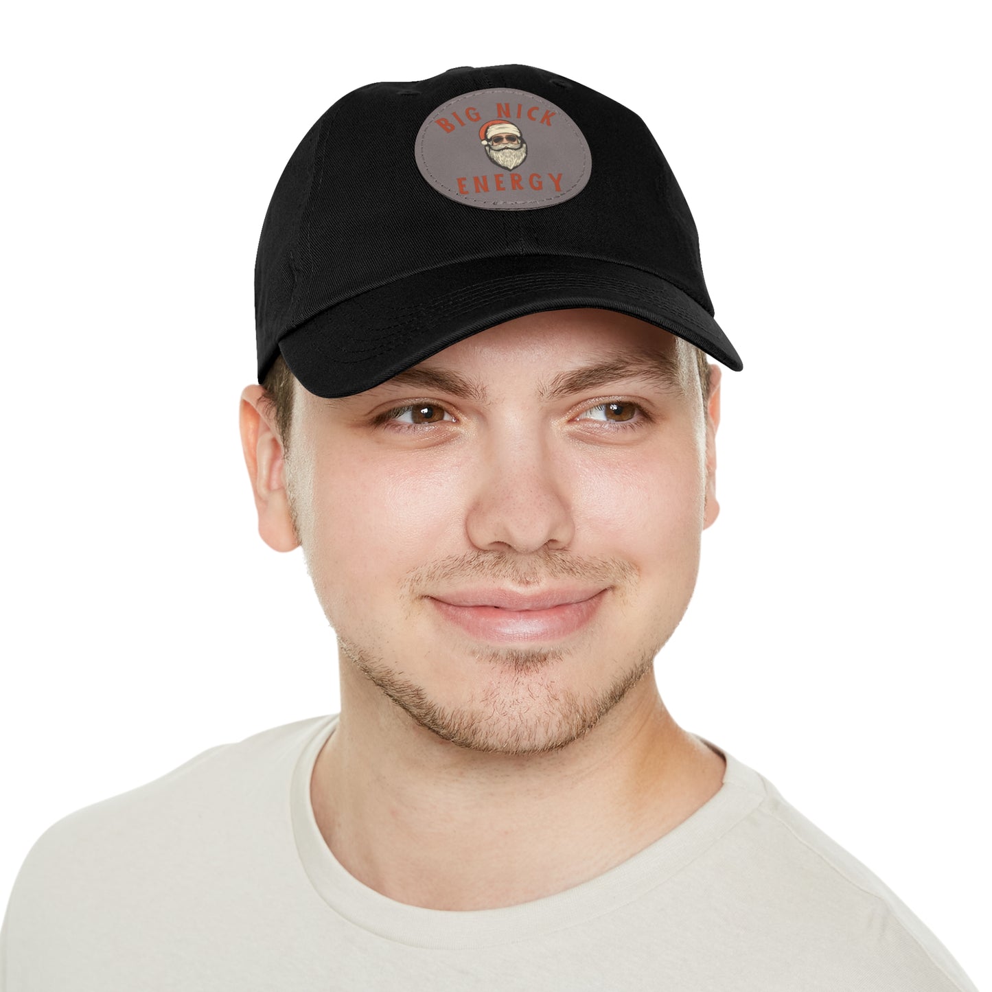 Big Nick Energy Dad Hat with Leather Patch