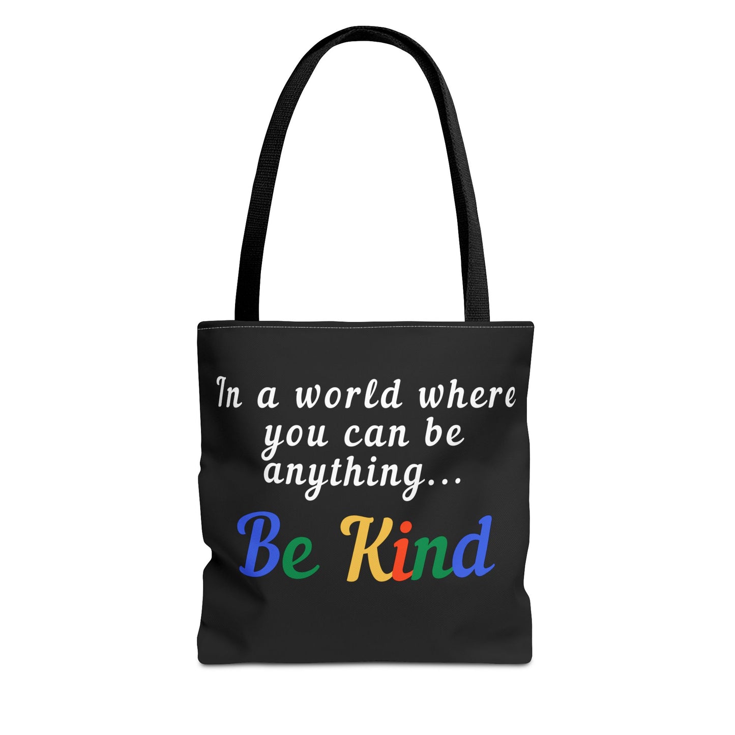 Inspirational Tote Bag - 'Be Kind' Motivational Design