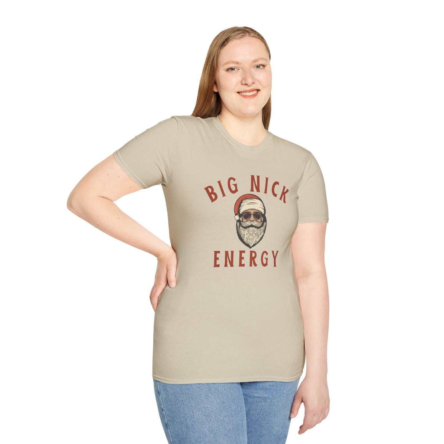 Big Nick Energy Unisex Softstyle T-Shirt - Fun & Energetic Summer Wear