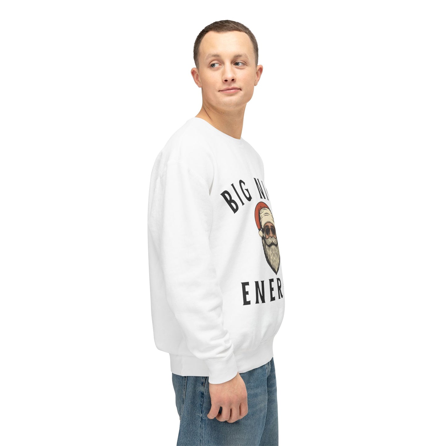 Unisex Crewneck Sweatshirt - Big Nick Energy Christmas Apparel