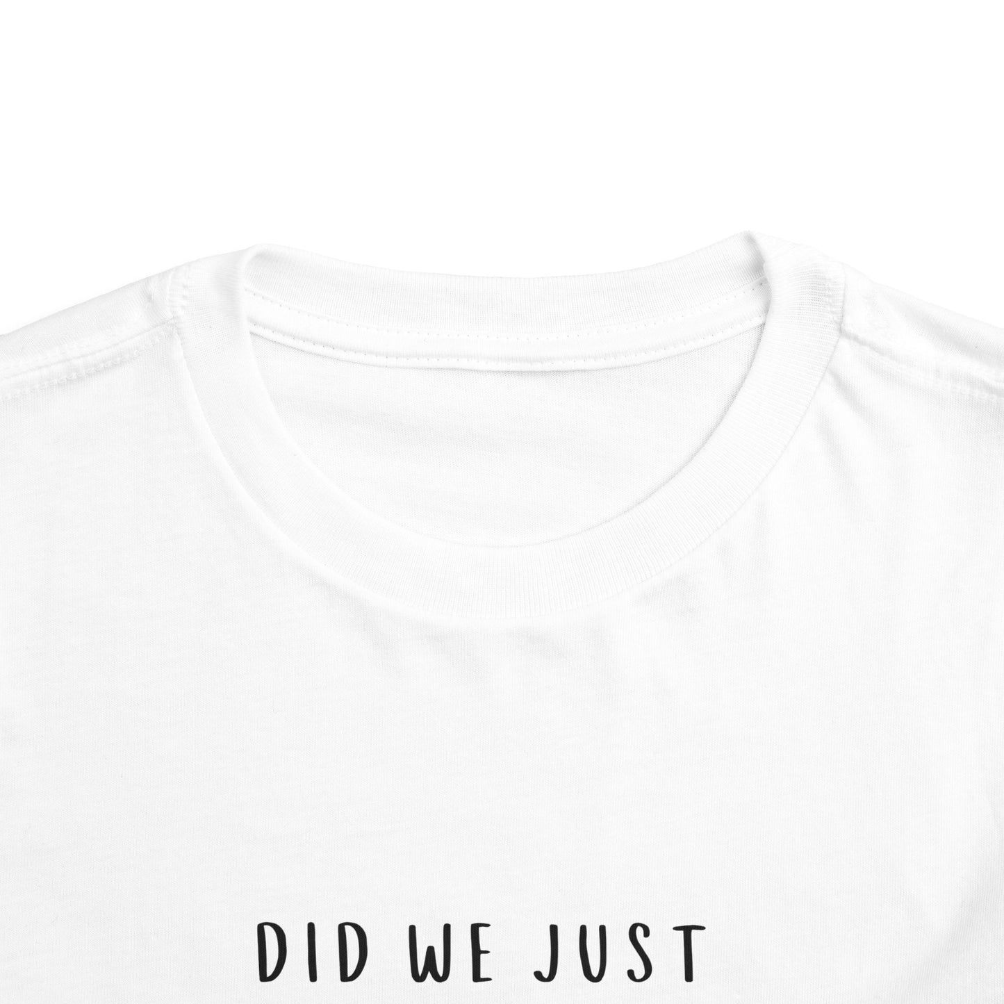 Toddler Short Sleeve Tee - "Did We Just Become Best Friends?" - Cute Friendship Shirt for Kids