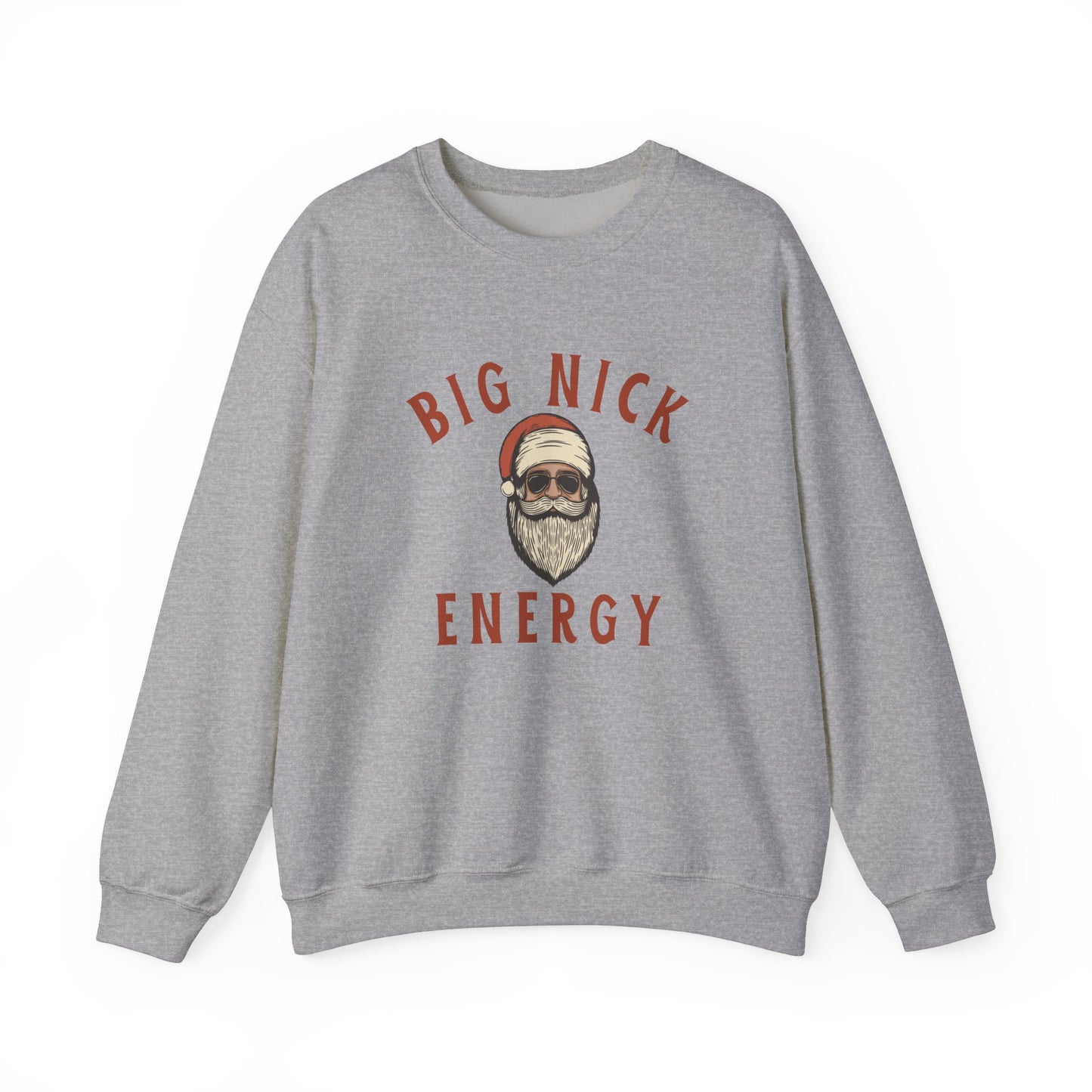 Big Nick Energy Unisex Heavy Blend™ Crewneck Sweatshirt - Perfect for Holiday Cheer