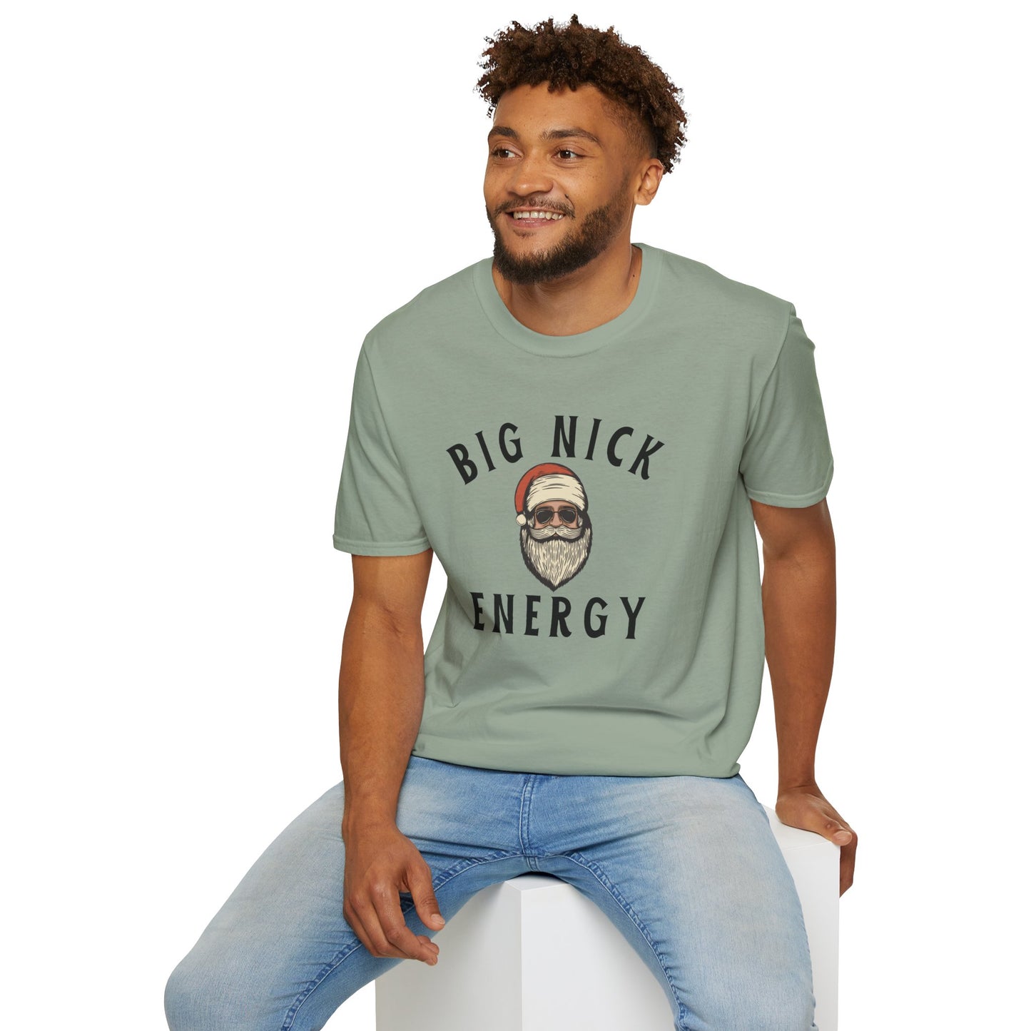 Big Nick Energy Unisex Softstyle T-Shirt - Fun & Casual Graphic Tee