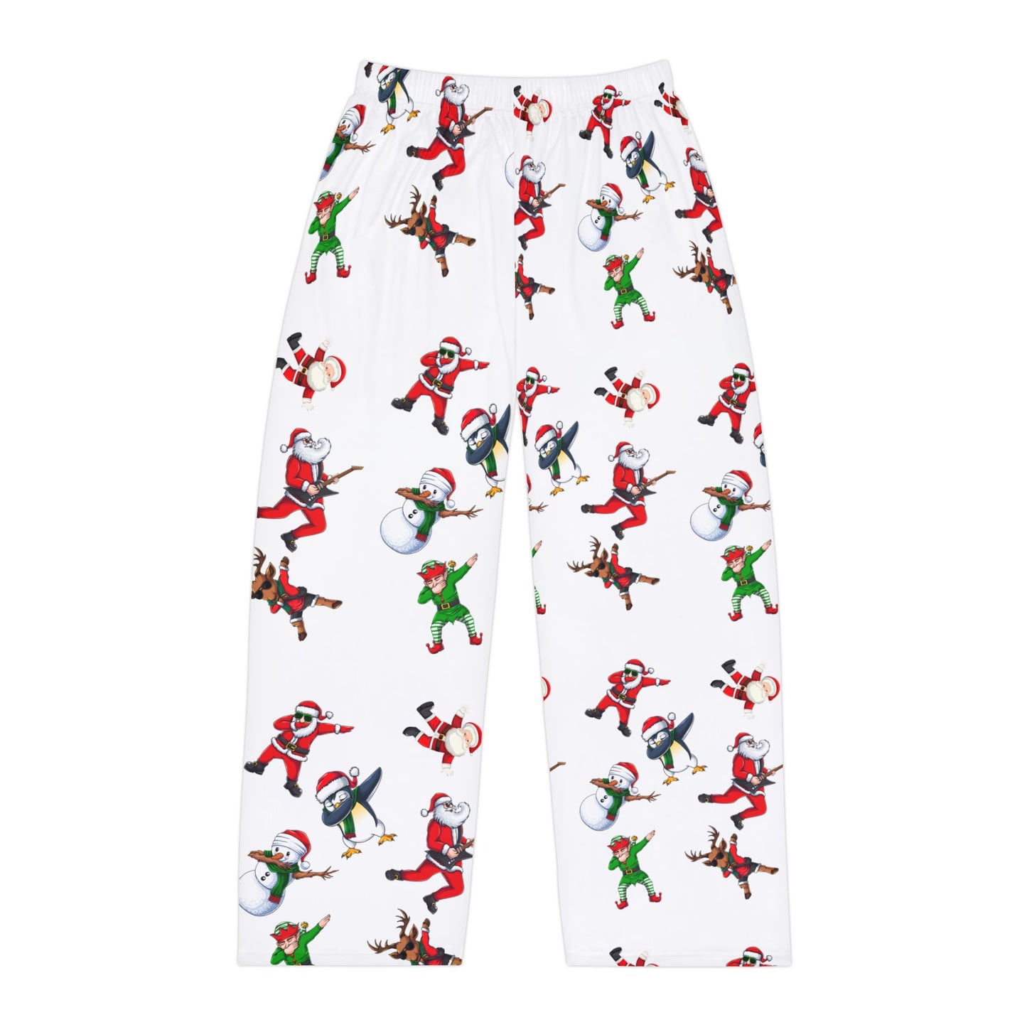 Festive Men's Pajama Pants - Christmas Cheer Design