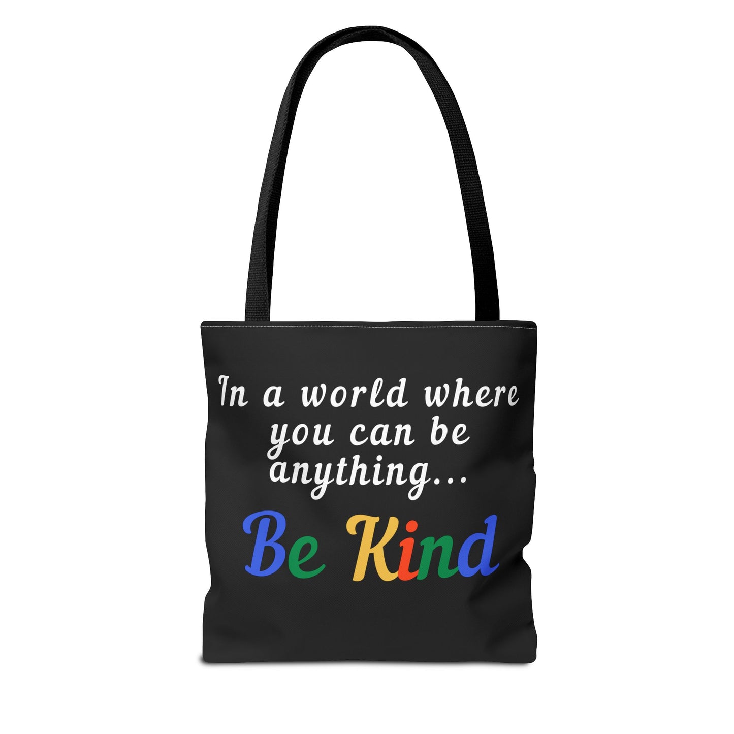 Inspirational Tote Bag - 'Be Kind' Motivational Design