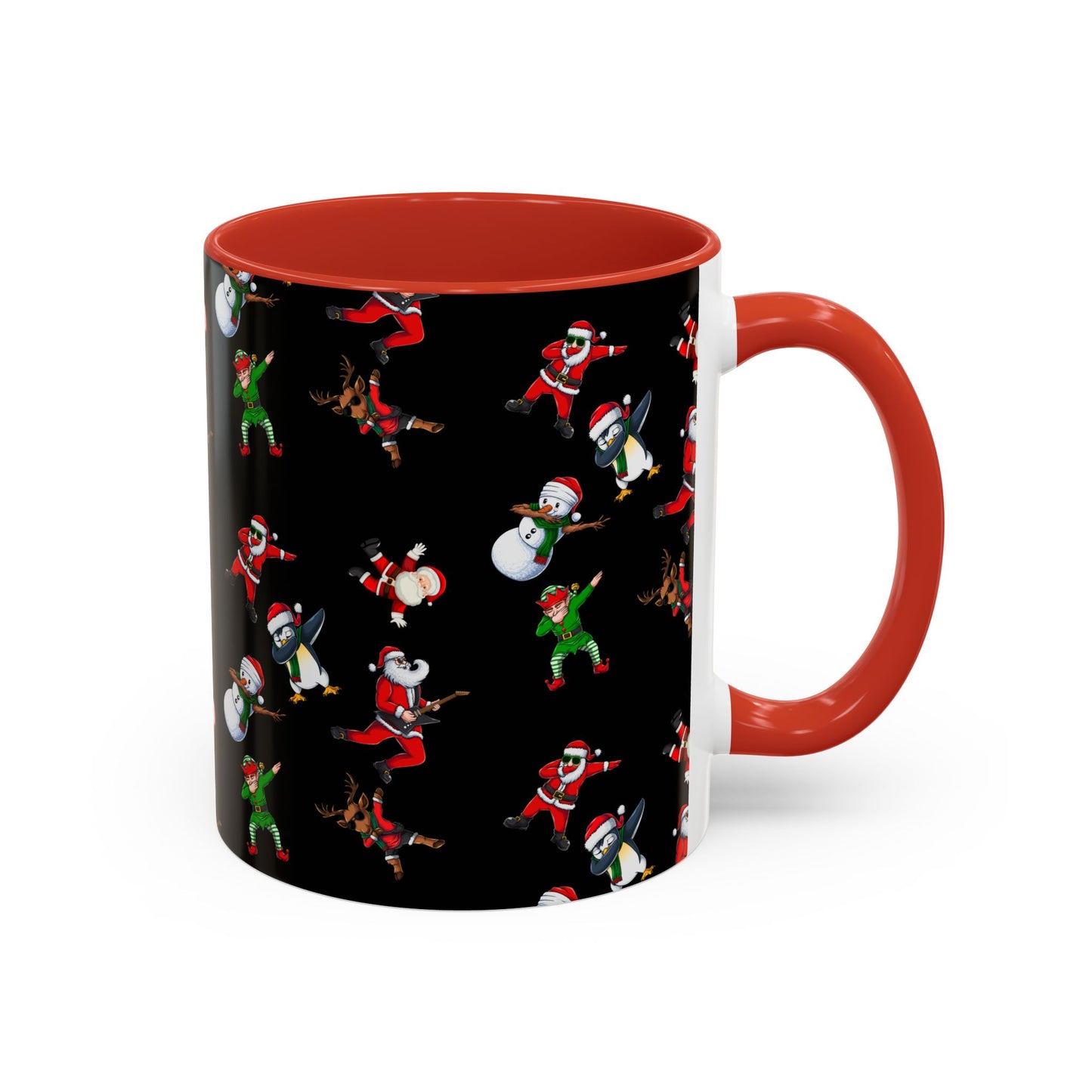 Festive Santa and Friends Coffee Mug - 11oz & 15oz