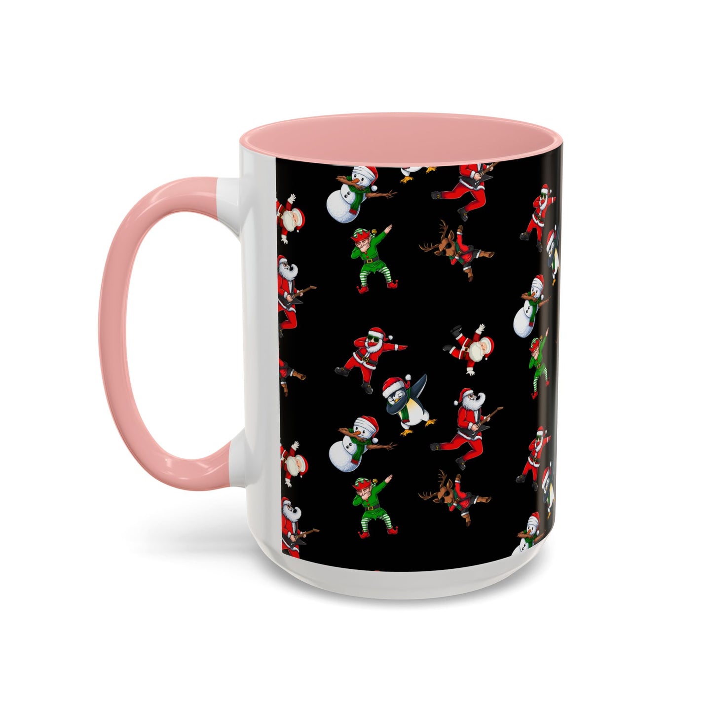 Festive Santa and Friends Coffee Mug - 11oz & 15oz