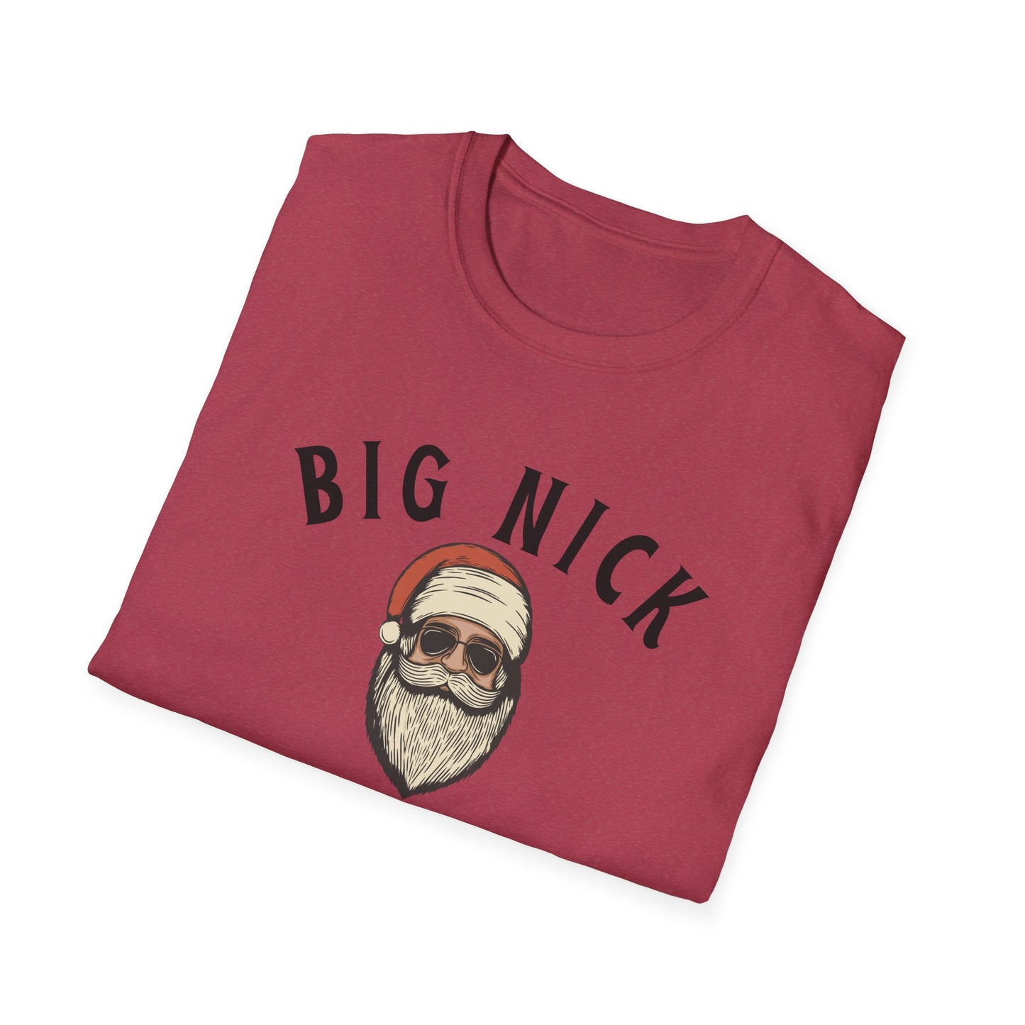 Big Nick Energy Unisex Softstyle T-Shirt - Fun & Casual Graphic Tee