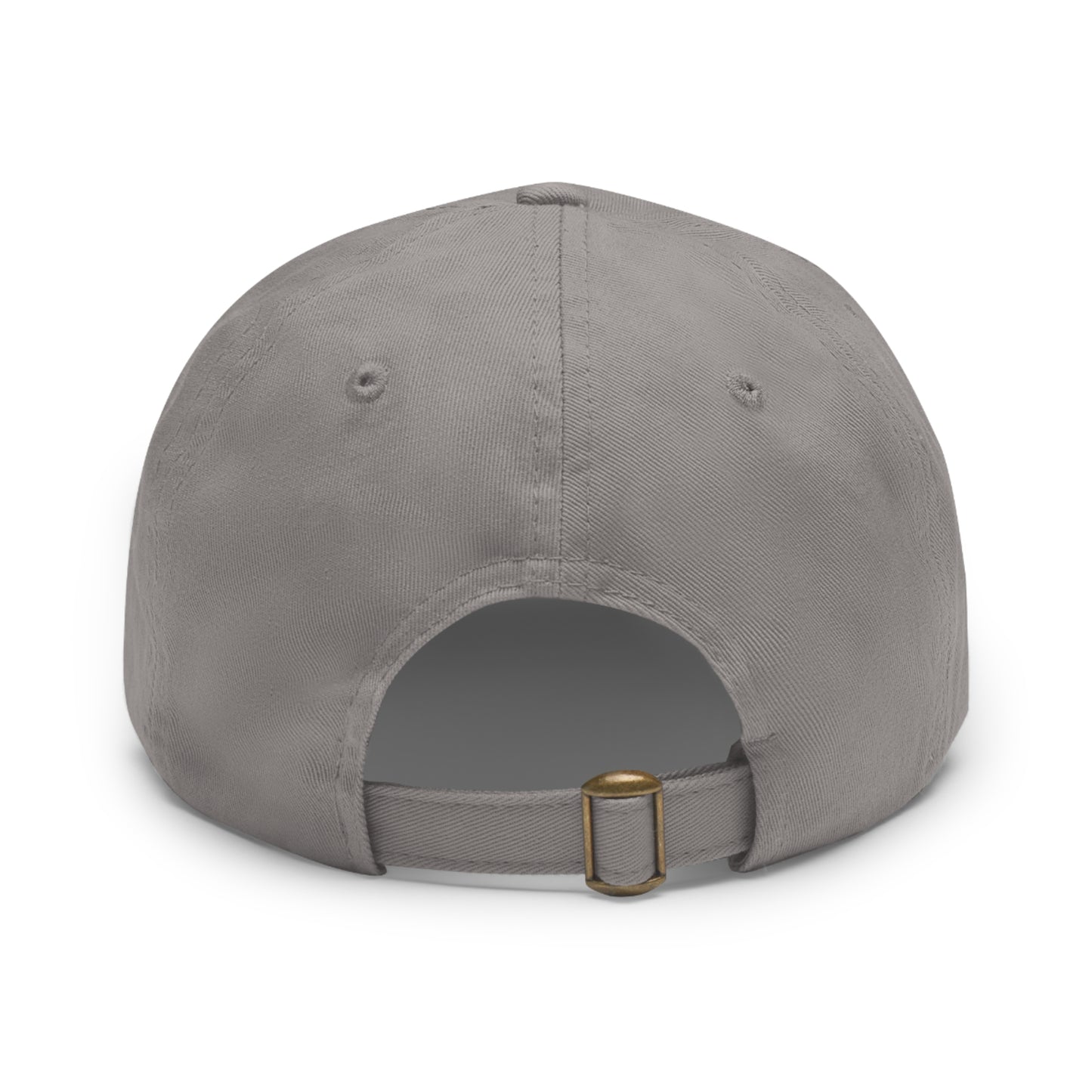 Big Nick Energy Dad Hat with Leather Patch - Black Cap for Everyday Adventures