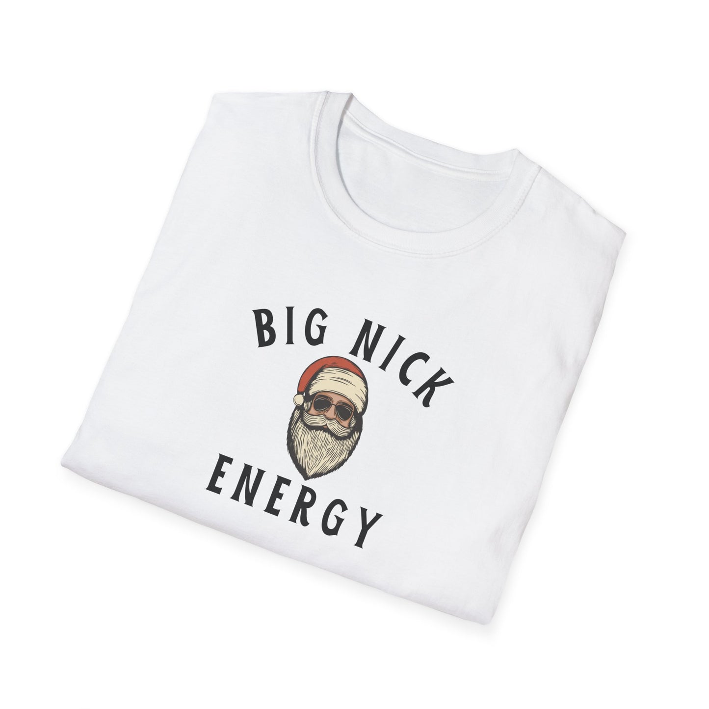 Big Nick Energy Unisex Softstyle T-Shirt - Fun & Casual Graphic Tee