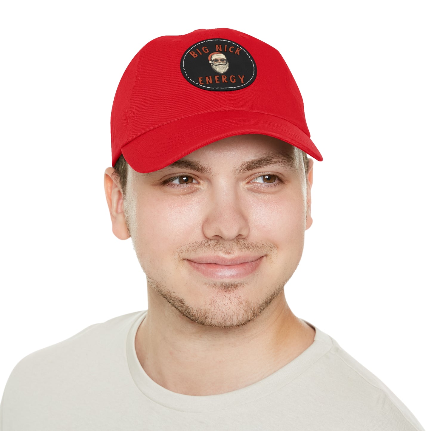 Big Nick Energy Dad Hat with Leather Patch