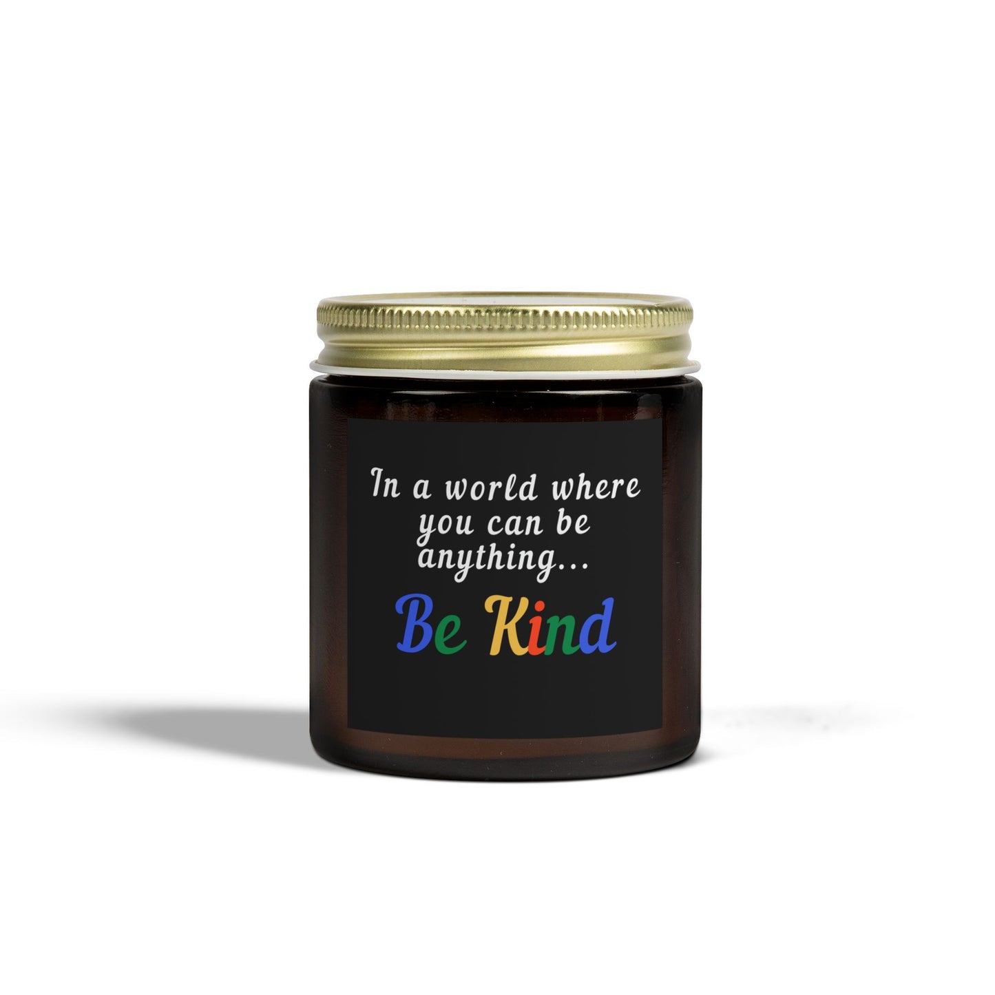 Be Kind Scented Candle - Coconut Apricot Wax (4oz, 9oz)