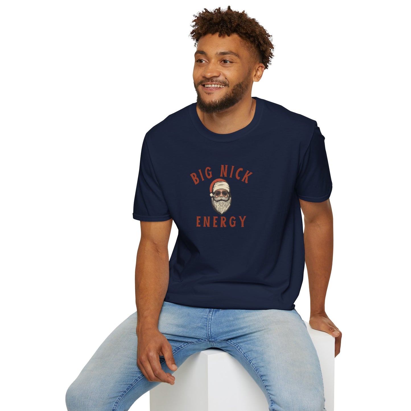 Big Nick Energy Unisex Softstyle T-Shirt - Fun & Energetic Summer Wear