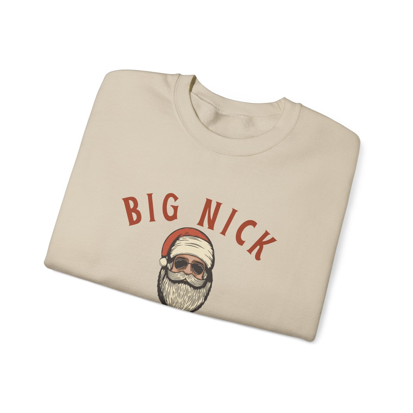 Big Nick Energy Unisex Heavy Blend™ Crewneck Sweatshirt - Perfect for Holiday Cheer