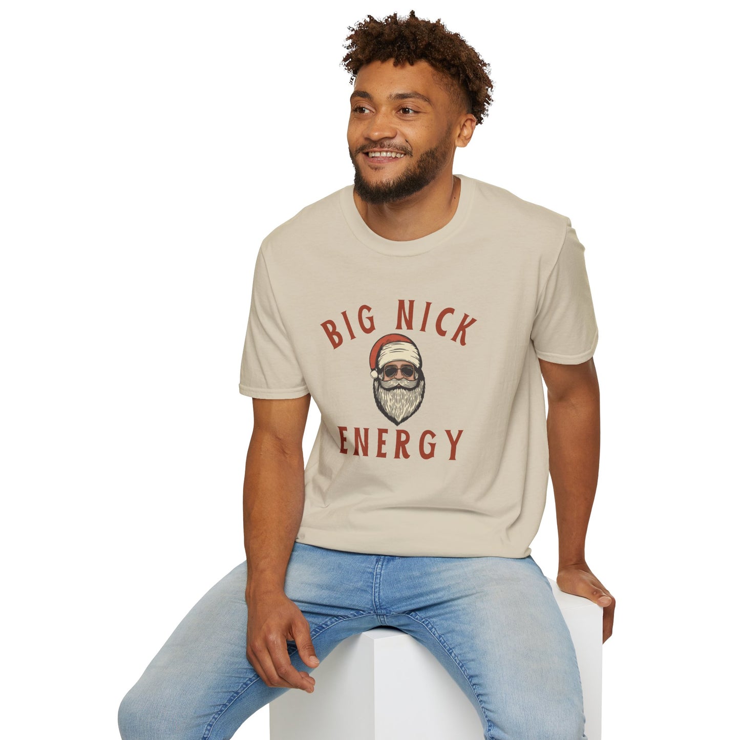 Big Nick Energy Unisex Softstyle T-Shirt - Fun & Energetic Summer Wear