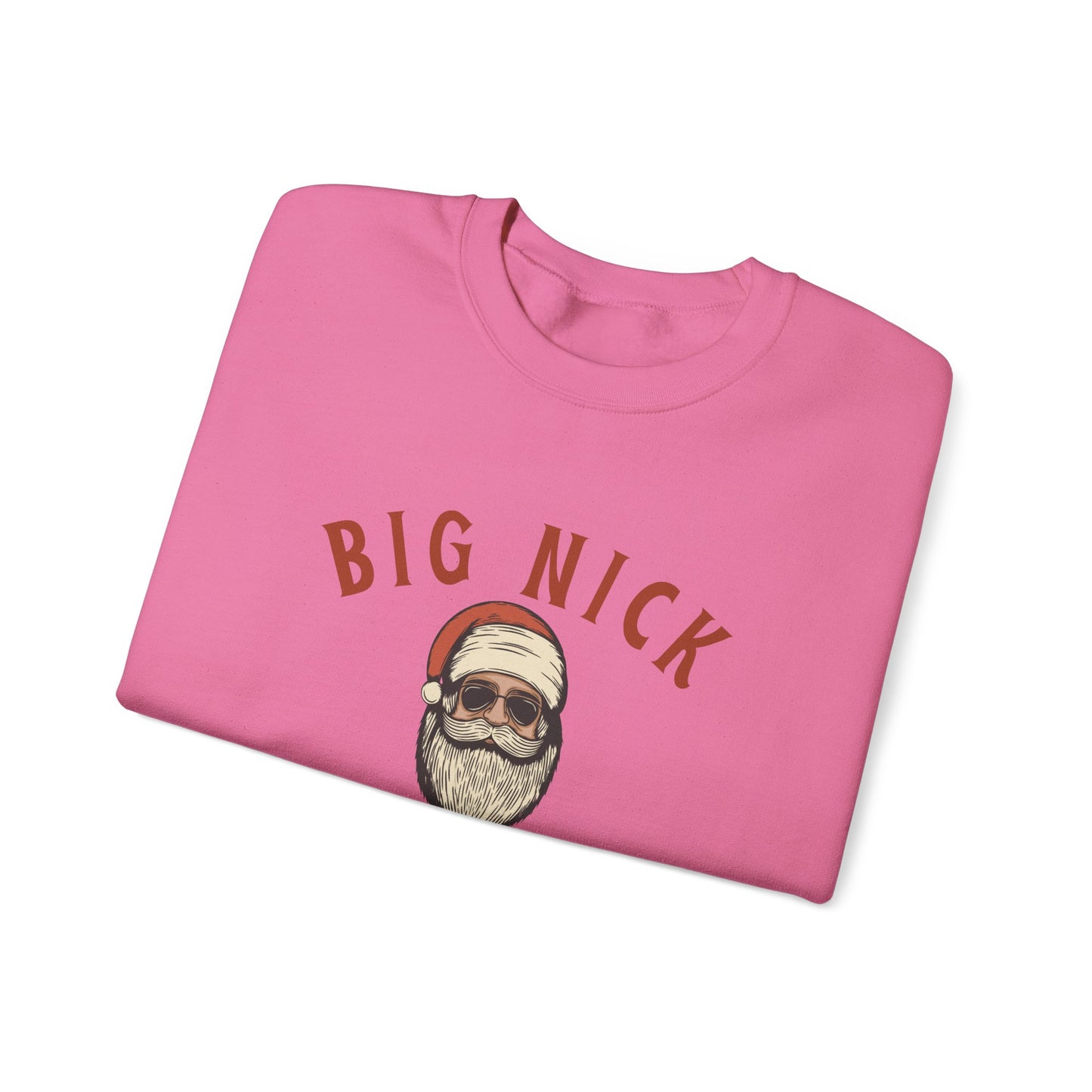 Big Nick Energy Unisex Heavy Blend™ Crewneck Sweatshirt - Perfect for Holiday Cheer