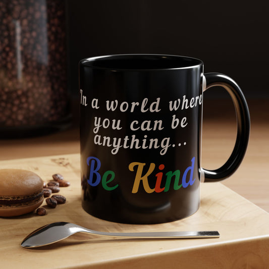 Inspirational Be Kind Coffee Mug - Perfect Gift for Motivational Moments