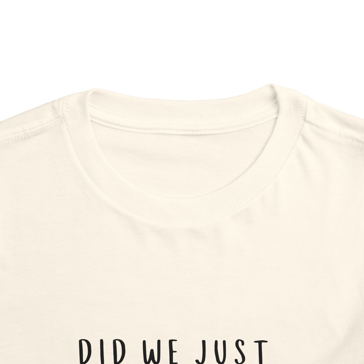 Toddler Short Sleeve Tee - "Did We Just Become Best Friends?" - Cute Friendship Shirt for Kids