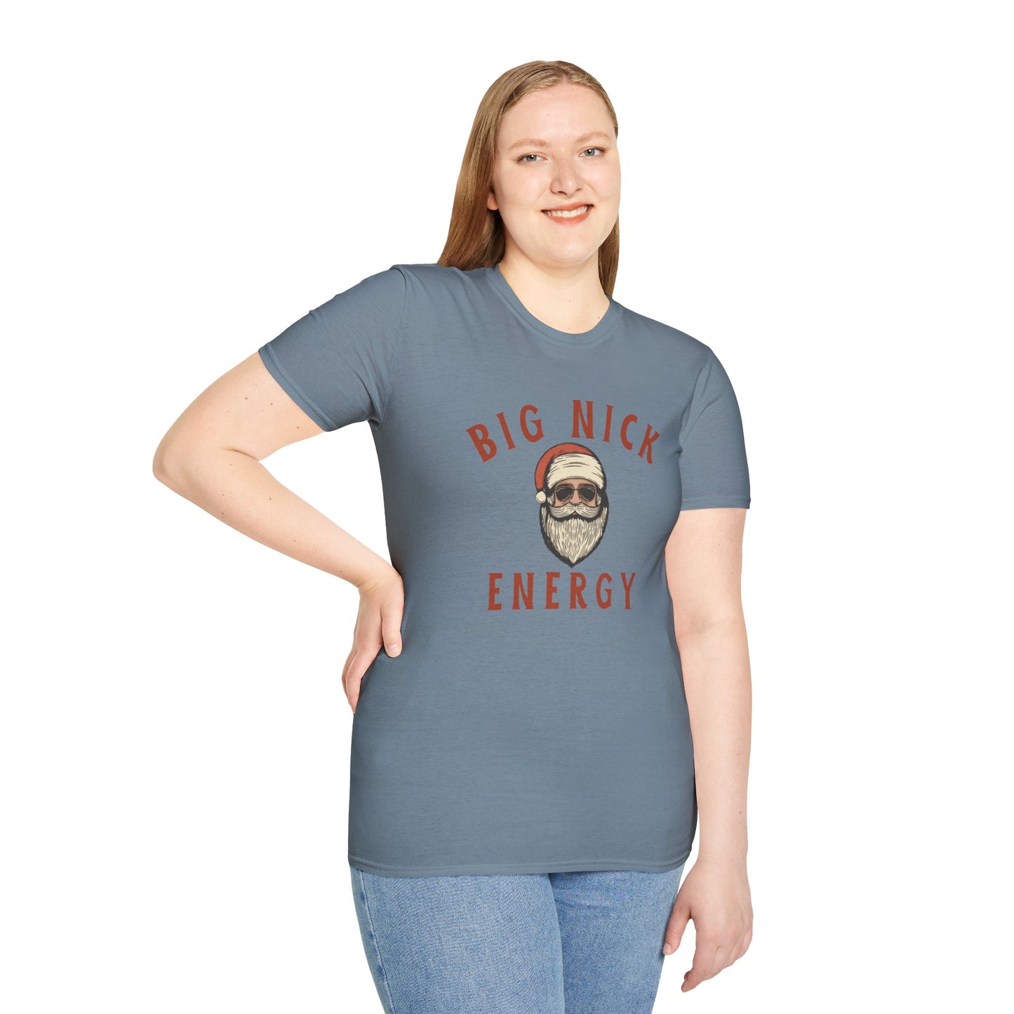 Big Nick Energy Unisex Softstyle T-Shirt - Fun & Energetic Summer Wear