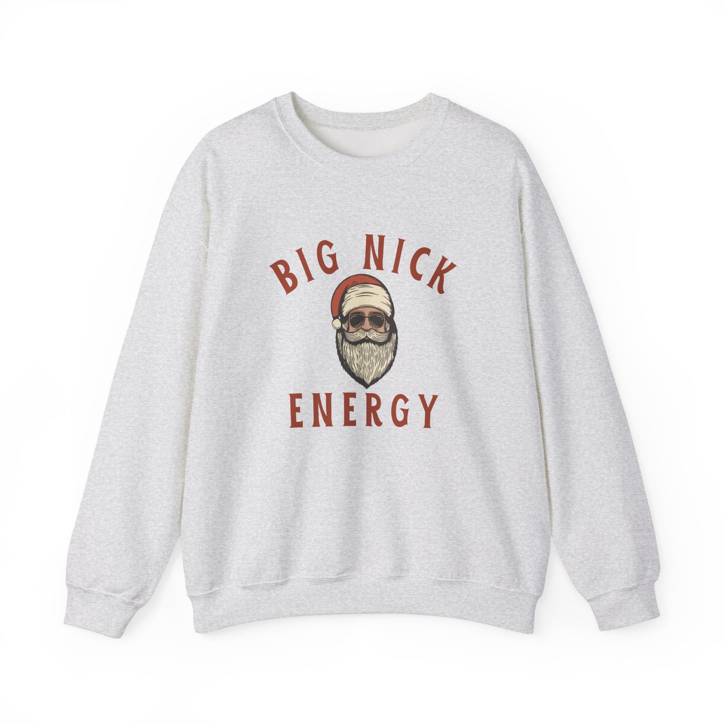 Big Nick Energy Unisex Heavy Blend™ Crewneck Sweatshirt - Perfect for Holiday Cheer