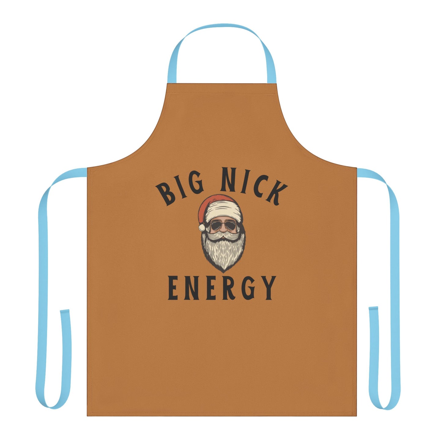 Big Nick Energy Apron with 5-Color Straps - Fun Cooking Gift for Holidays & BBQ Enthusiasts