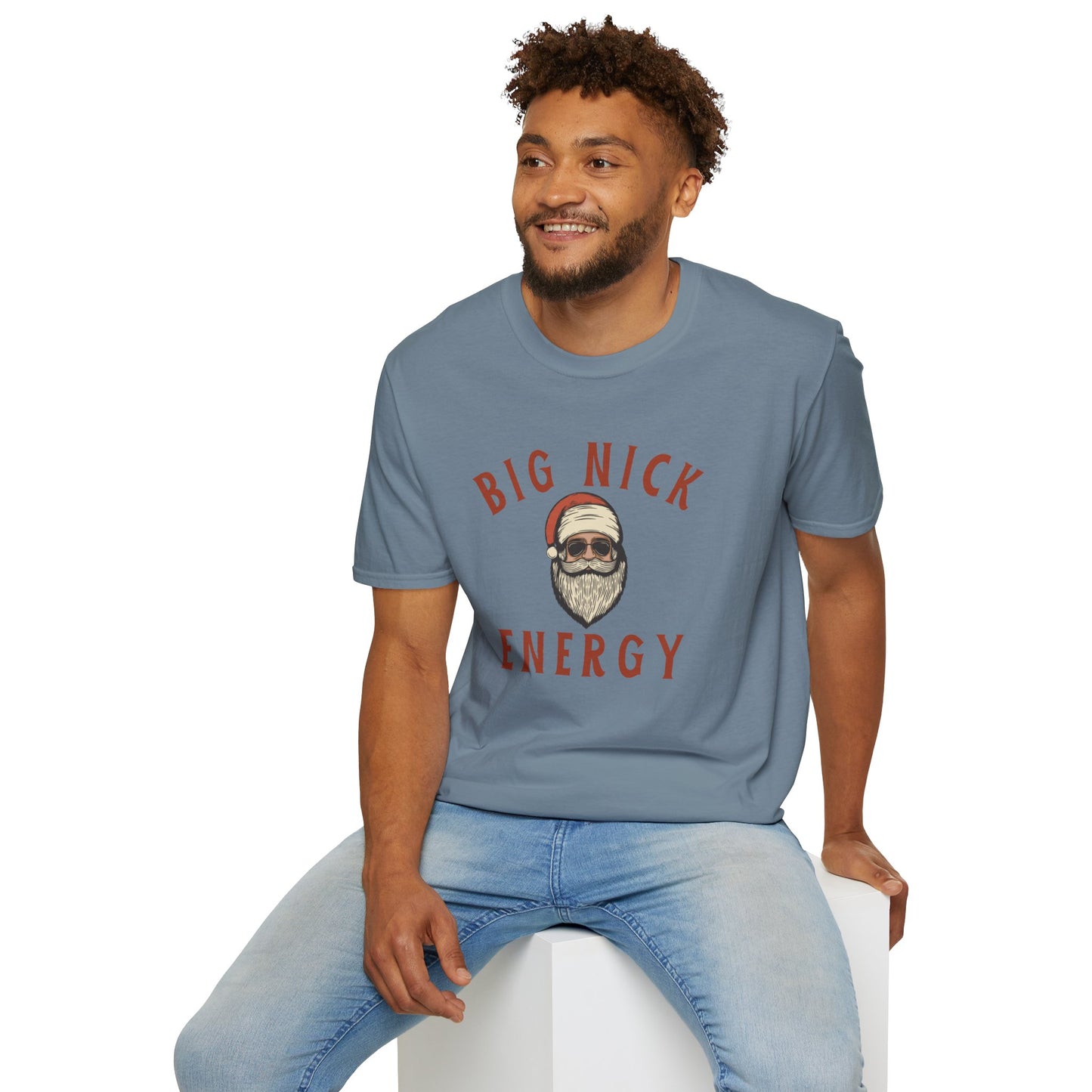 Big Nick Energy Unisex Softstyle T-Shirt - Fun & Energetic Summer Wear