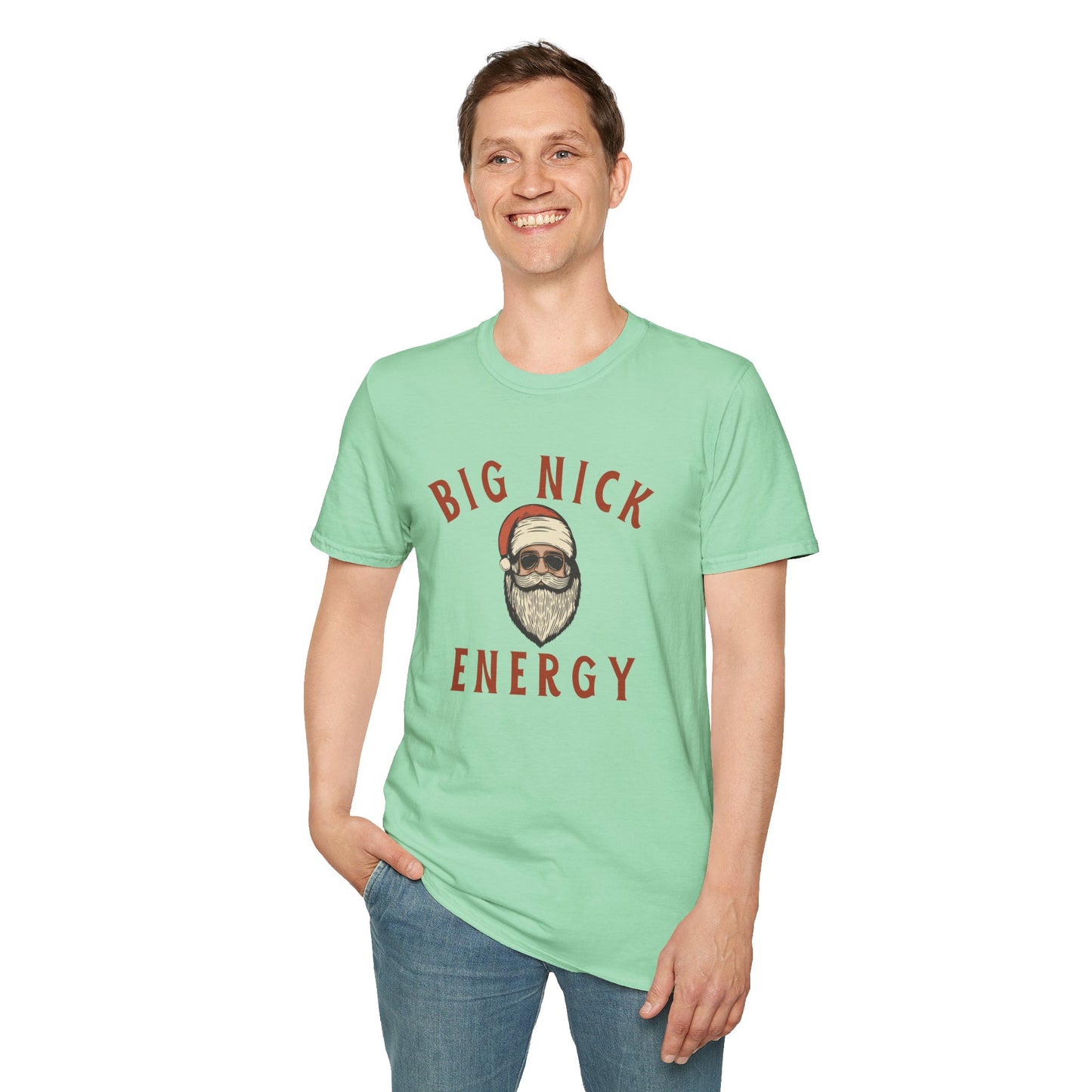 Big Nick Energy Unisex Softstyle T-Shirt - Fun & Energetic Summer Wear