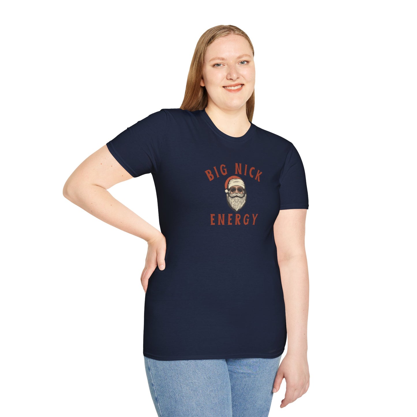 Big Nick Energy Unisex Softstyle T-Shirt - Fun & Energetic Summer Wear