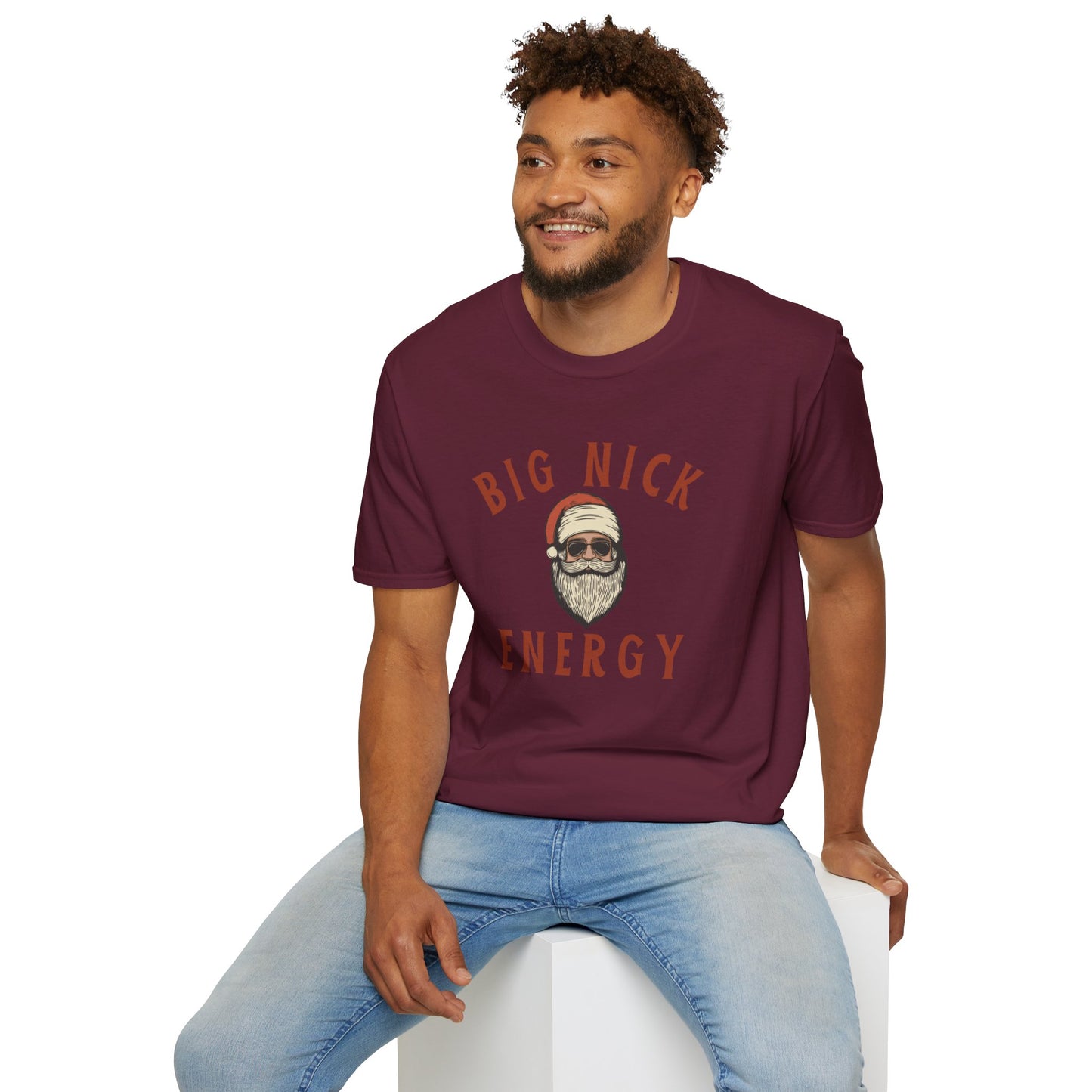 Big Nick Energy Unisex Softstyle T-Shirt - Fun & Energetic Summer Wear