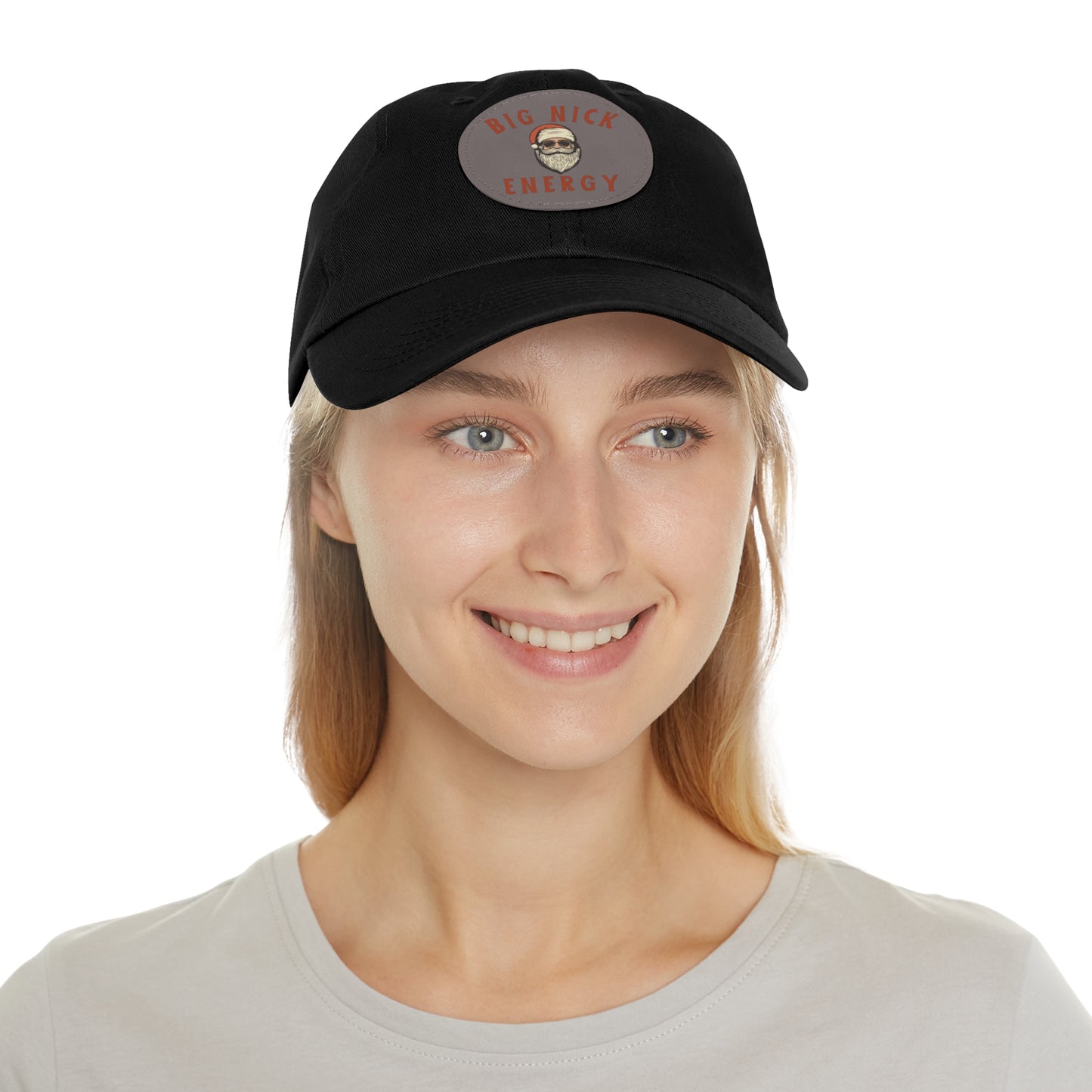 Big Nick Energy Dad Hat with Leather Patch