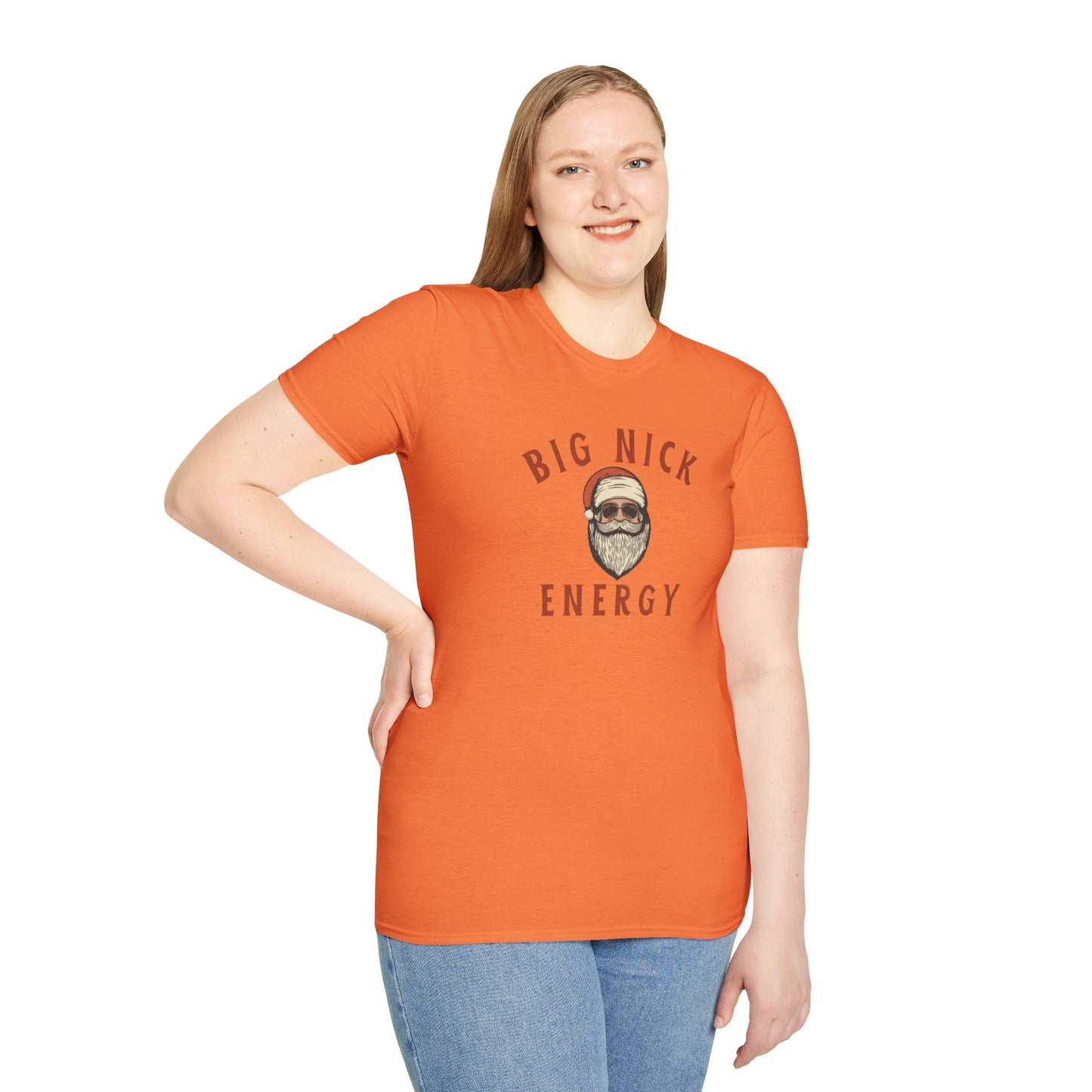 Big Nick Energy Unisex Softstyle T-Shirt - Fun & Energetic Summer Wear