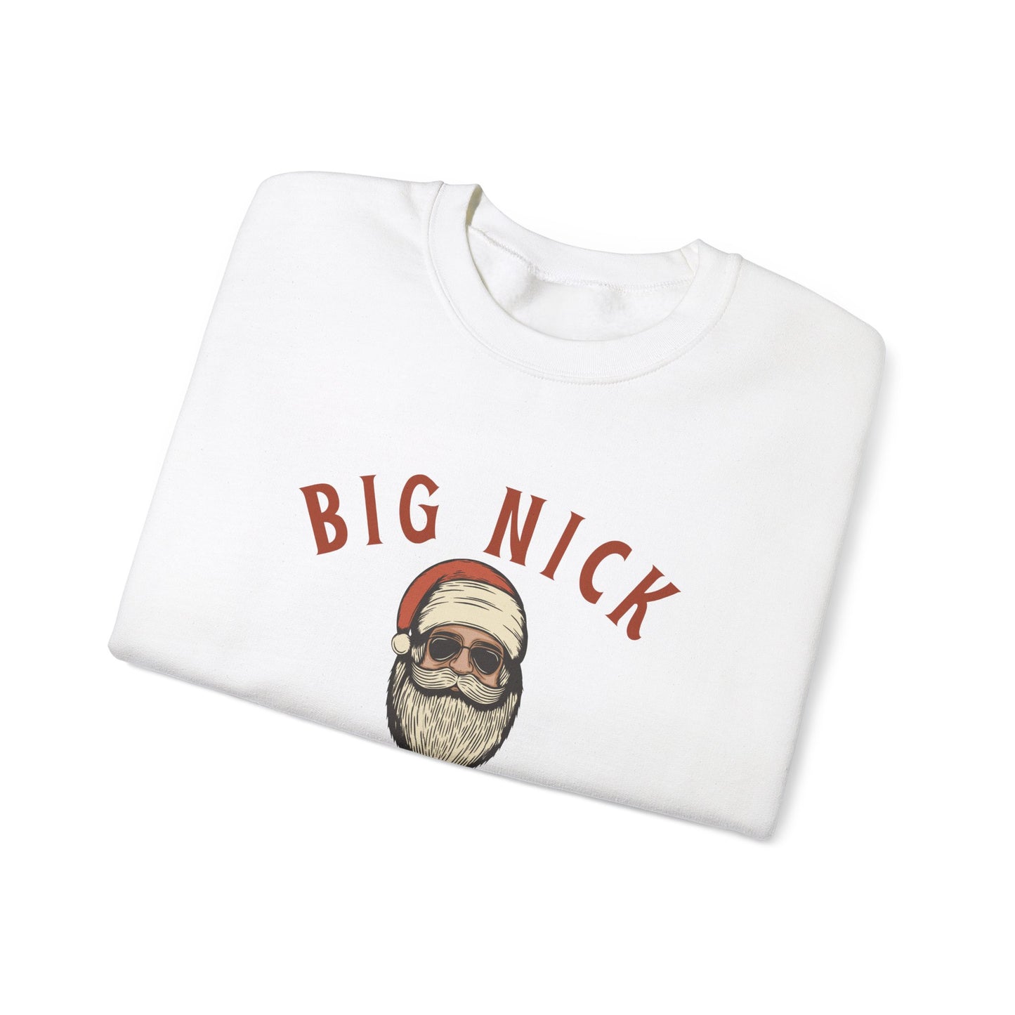 Big Nick Energy Unisex Heavy Blend™ Crewneck Sweatshirt - Perfect for Holiday Cheer