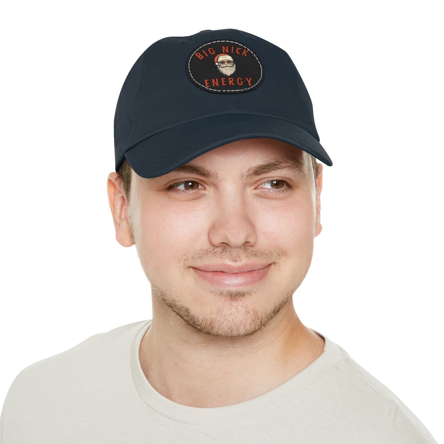 Big Nick Energy Dad Hat with Leather Patch