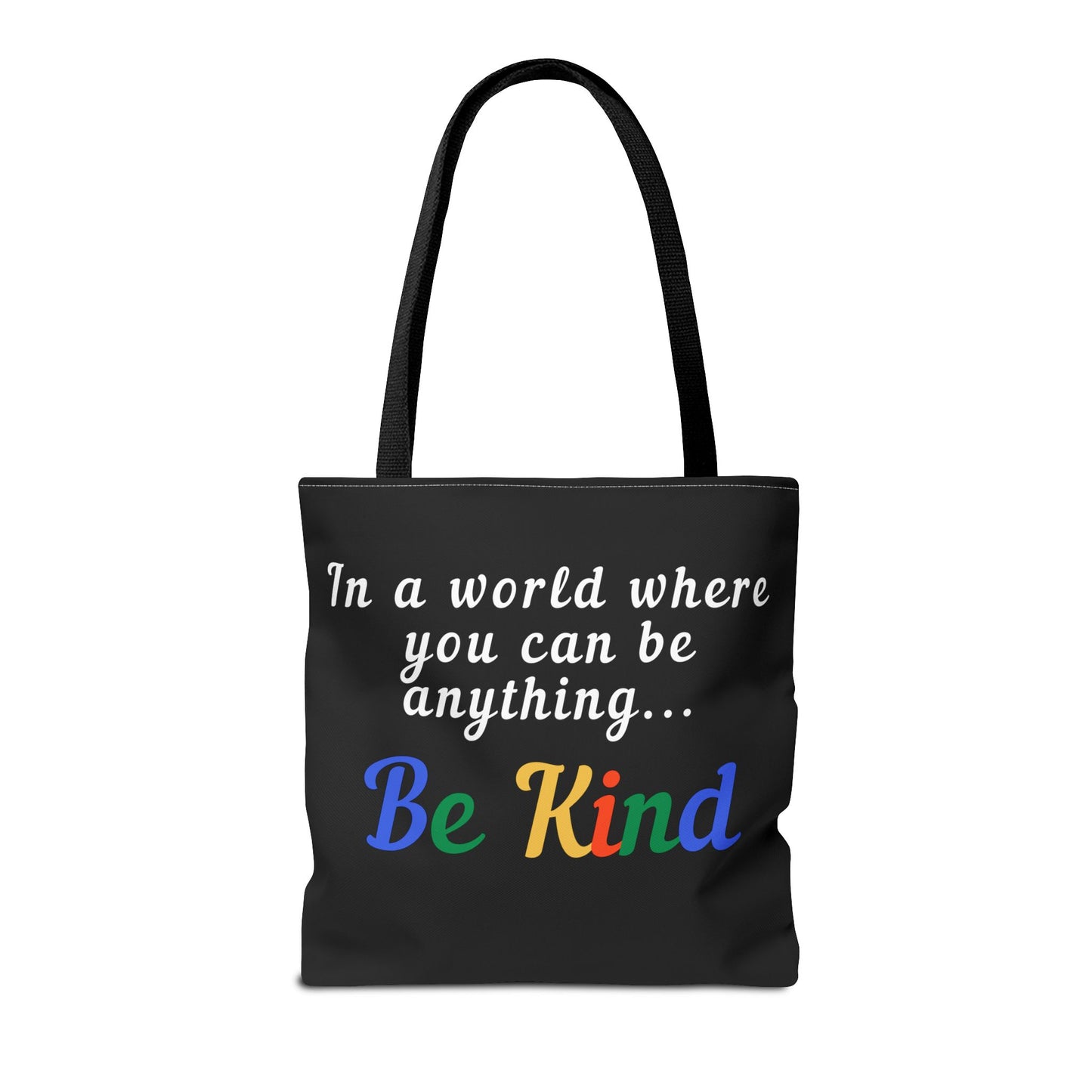 Inspirational Tote Bag - 'Be Kind' Motivational Design