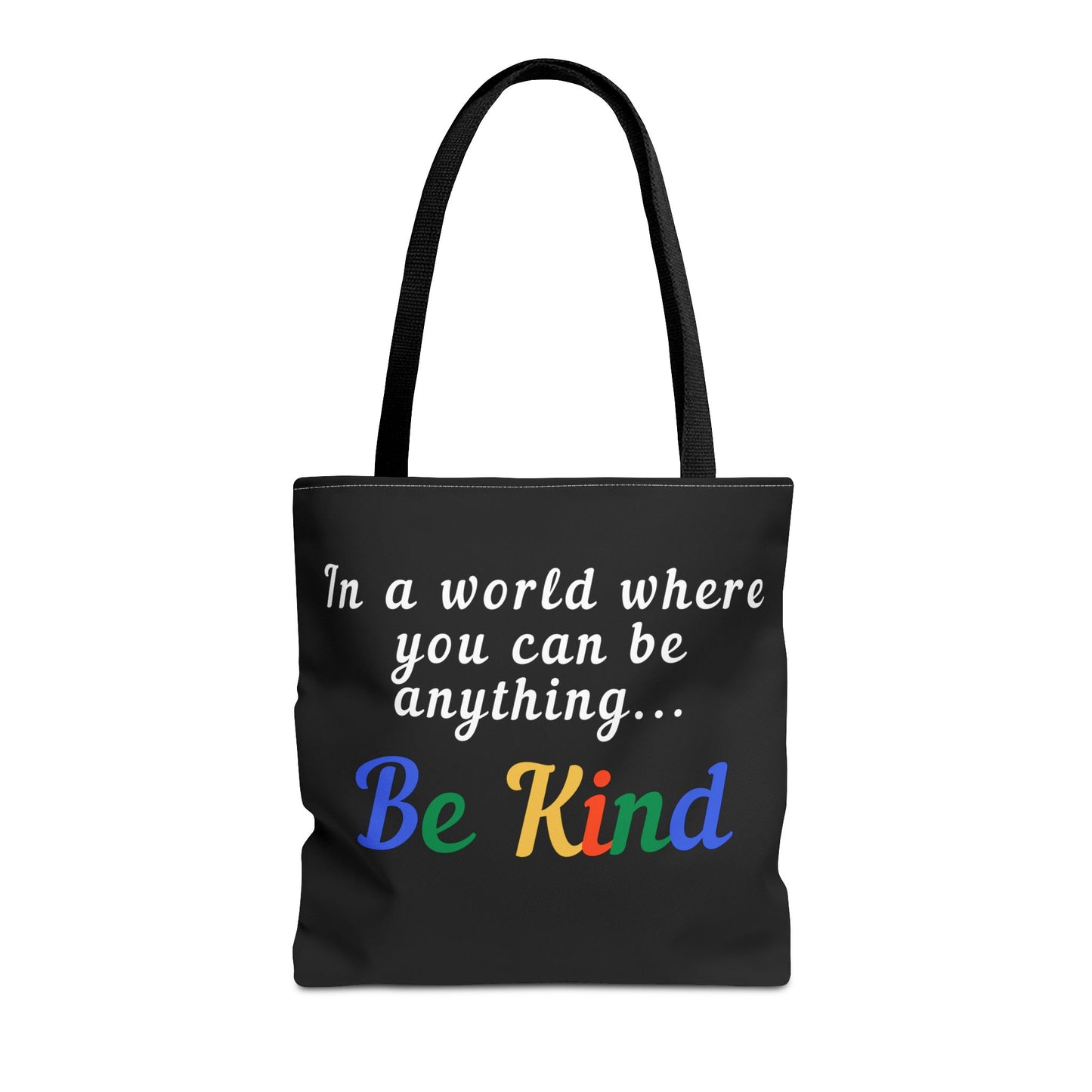 Inspirational Tote Bag - 'Be Kind' Motivational Design