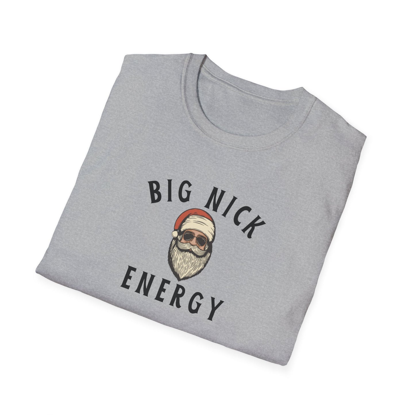 Big Nick Energy Unisex Softstyle T-Shirt - Fun & Casual Graphic Tee