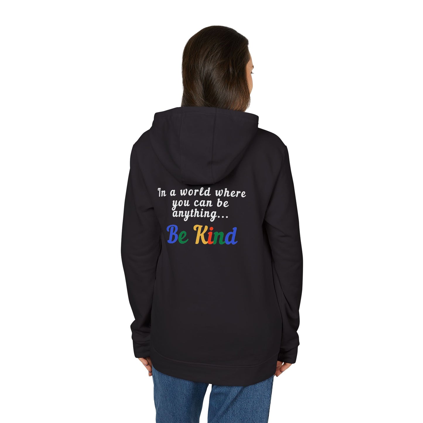 Choose Kindness Fleece Hoodie - Unisex Inspirational Sweatshirt