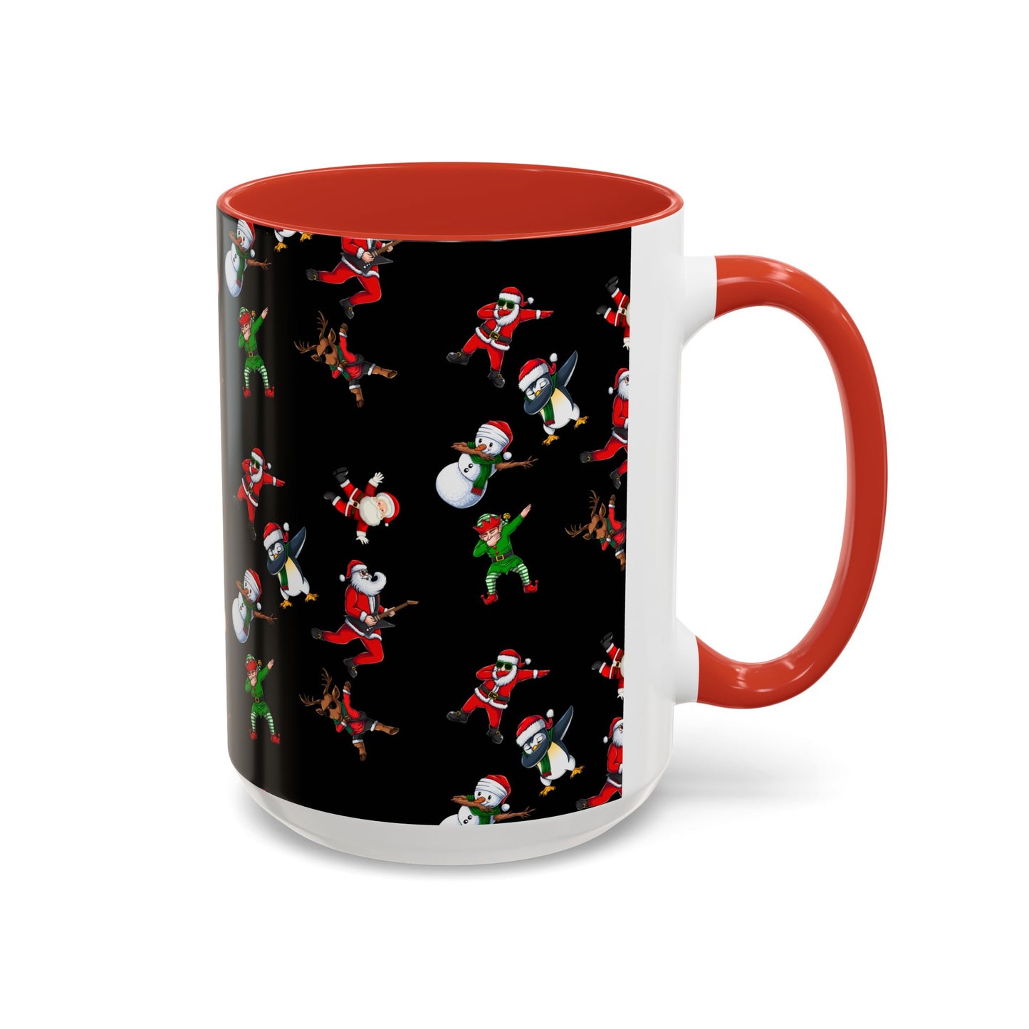 Festive Santa and Friends Coffee Mug - 11oz & 15oz