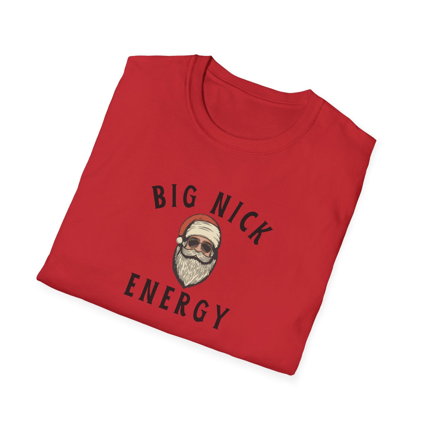 Big Nick Energy Unisex Softstyle T-Shirt - Fun & Casual Graphic Tee